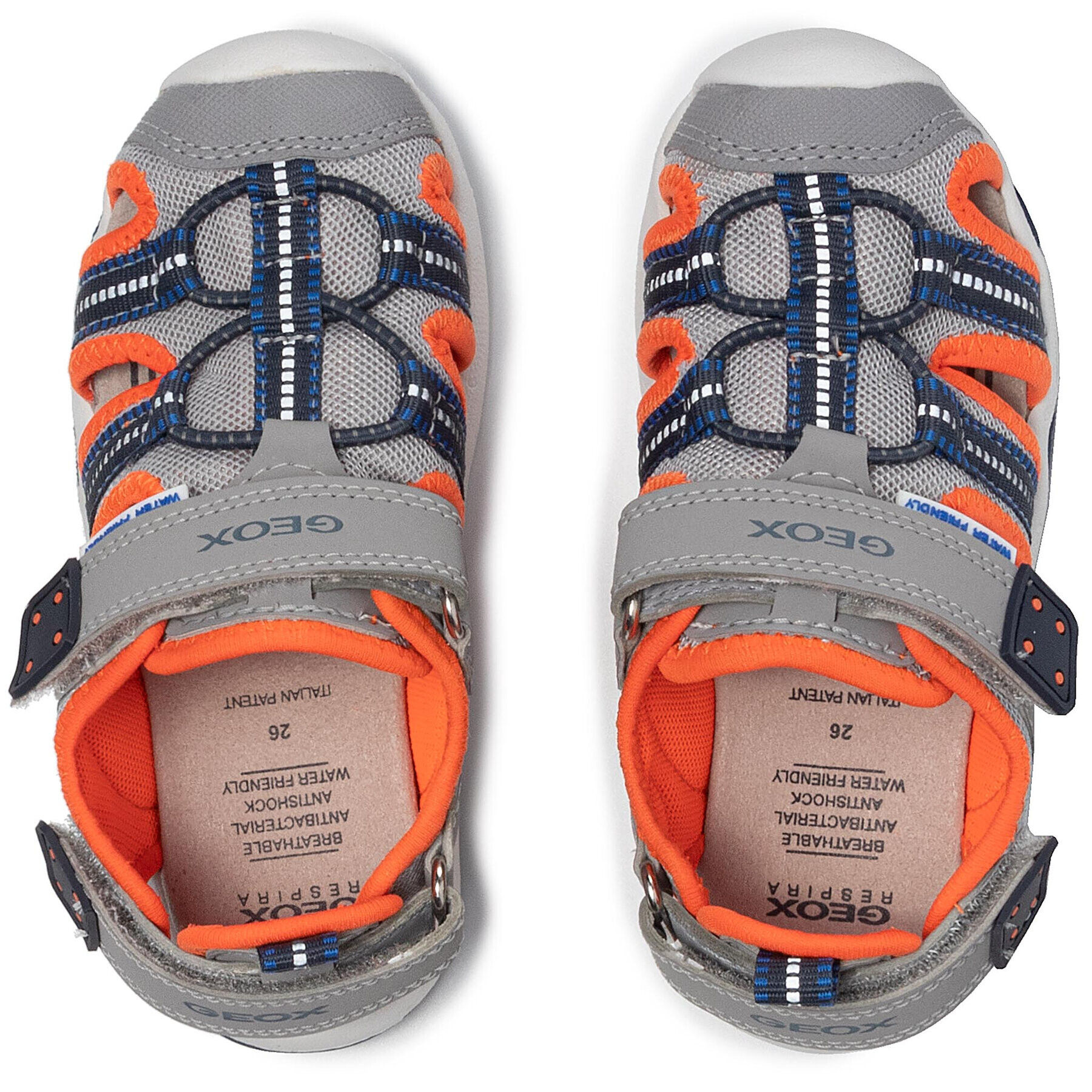 Geox Сандали B Sand.Multy B. B B920FB 05014 C1040 S Сив - Pepit.bg