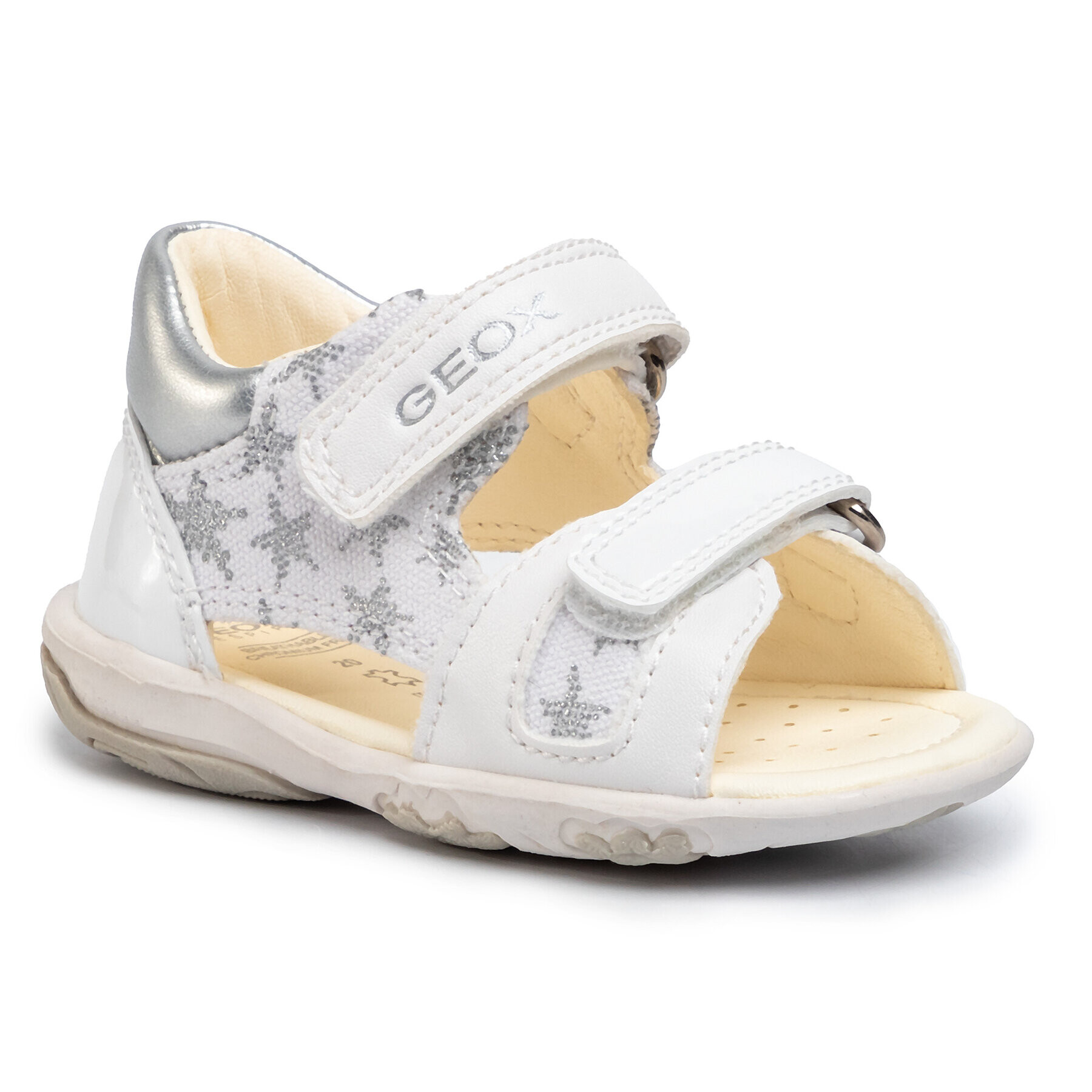Geox Сандали B Sand Nicely A B0238A 01002 C0007 Бял - Pepit.bg