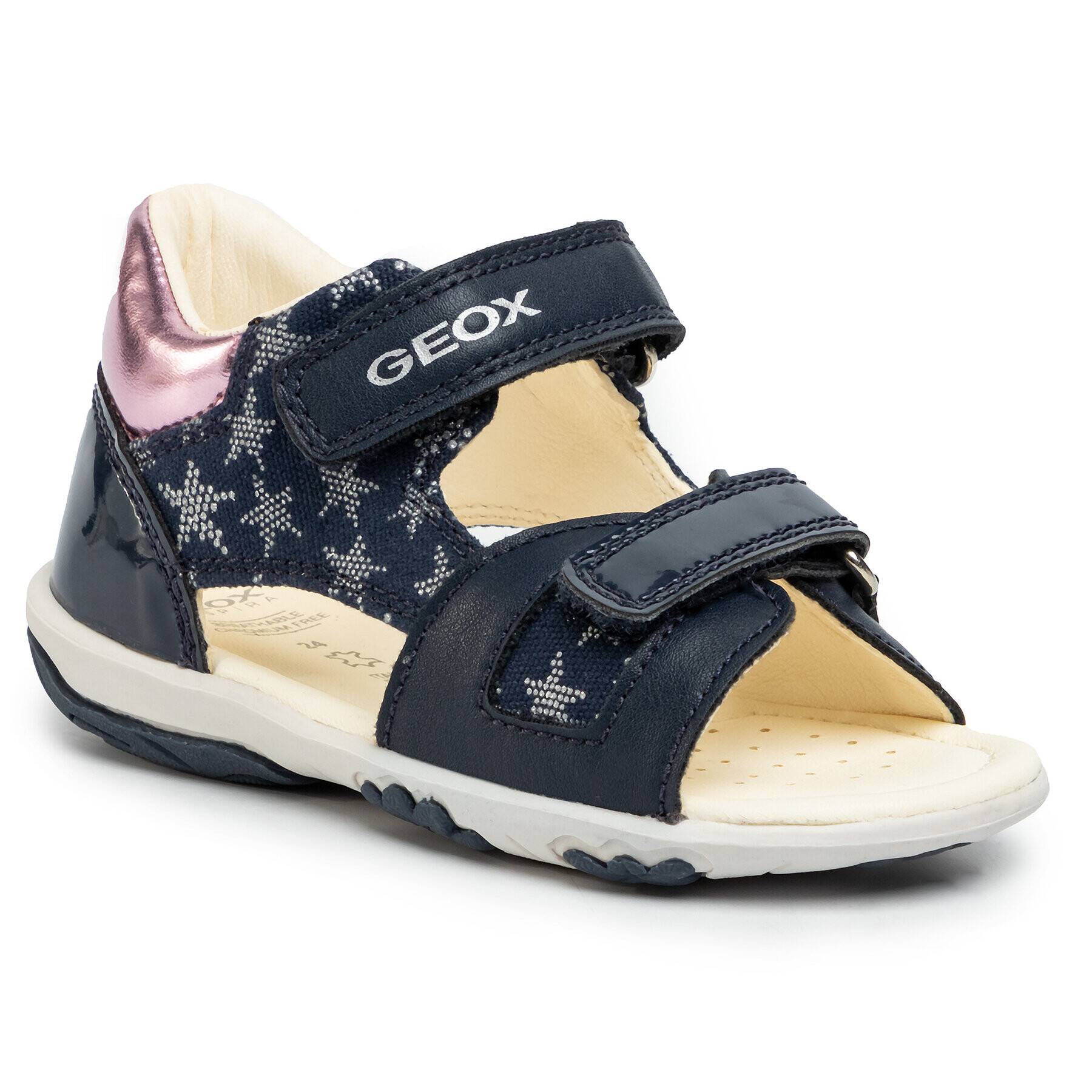 Geox Сандали B Sand Nicely A B0238A 01002 C0694 Тъмносин - Pepit.bg