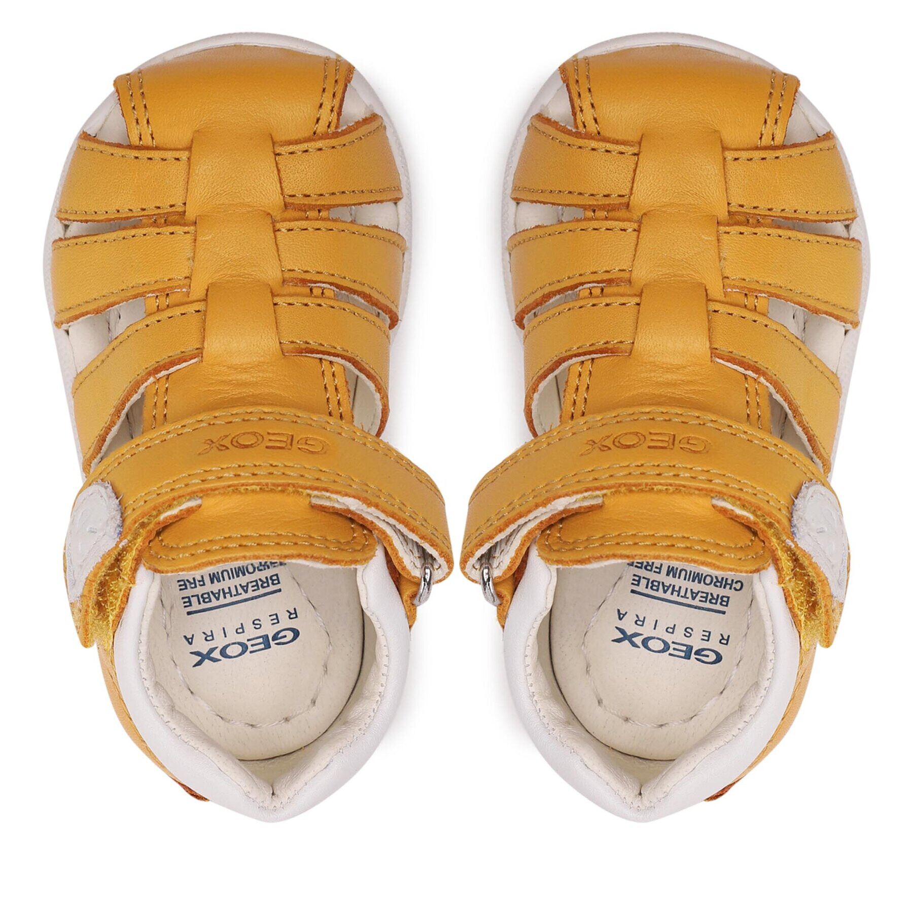 Geox Сандали B Sandal Macchia Boy B254VA08554C2003 Жълт - Pepit.bg
