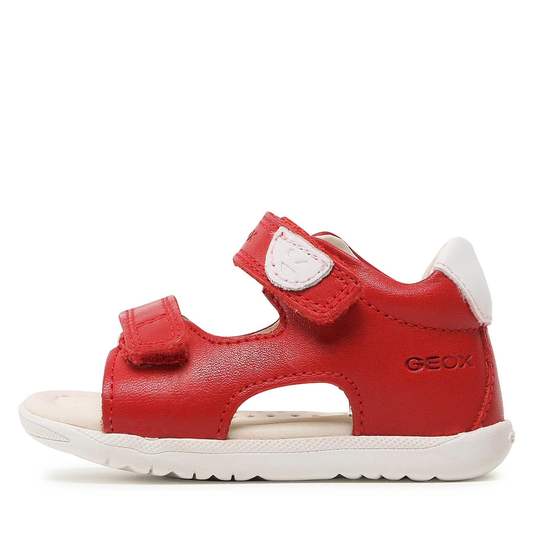 Geox Сандали B Sandal Macchia Boy B254VB08554C7000 Червен - Pepit.bg