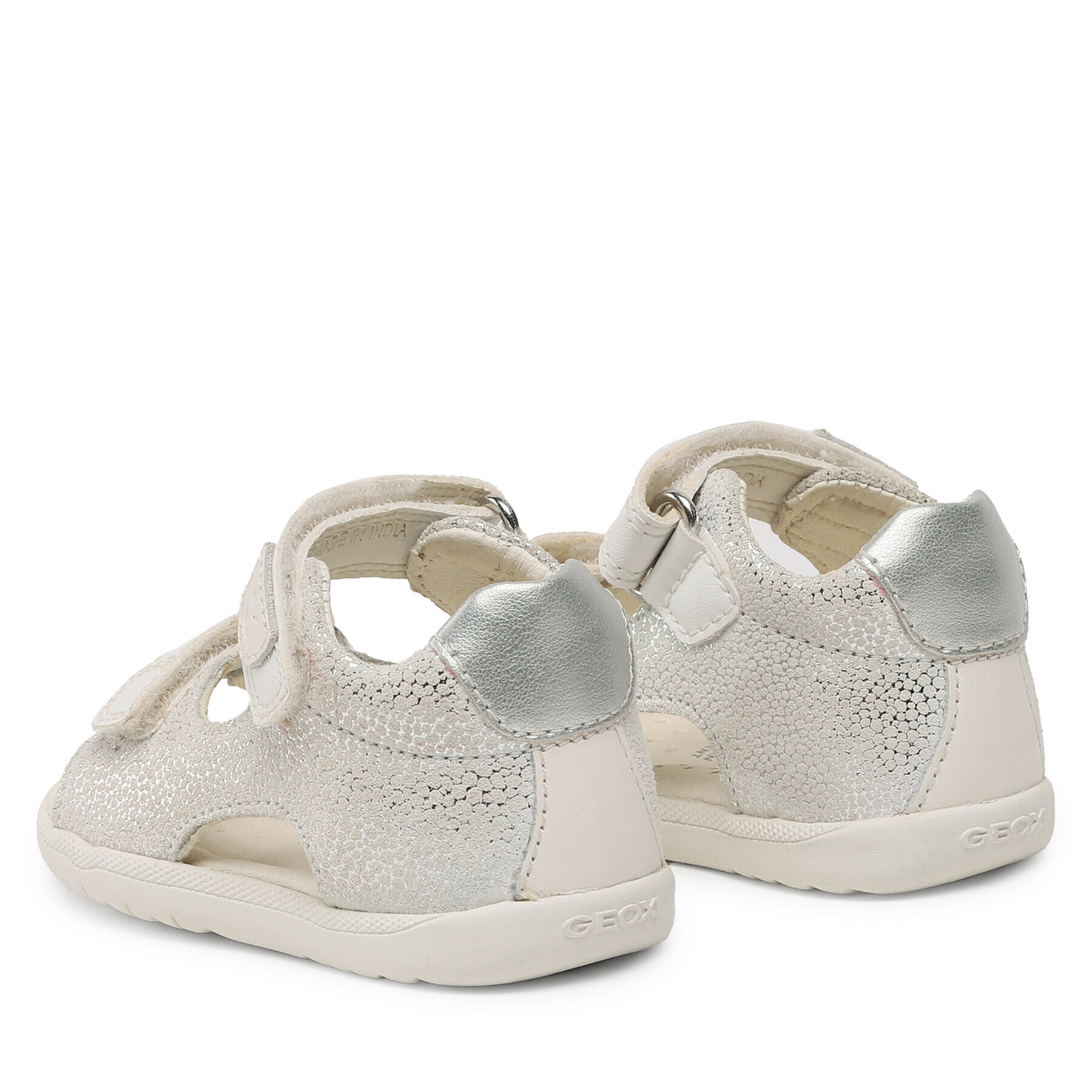 Geox Сандали B Sandal Macchia Gir B254WA007NFC0626 Бял - Pepit.bg