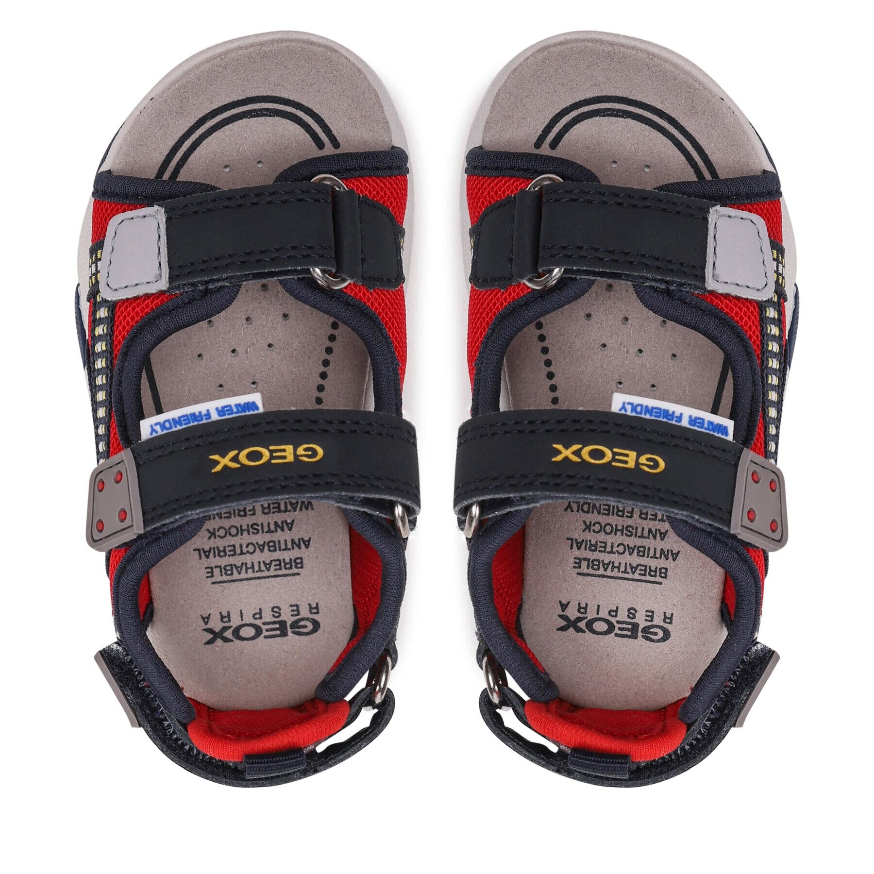 Geox Сандали B Sandal Multy Boy B150FA05014C7217 M Червен - Pepit.bg