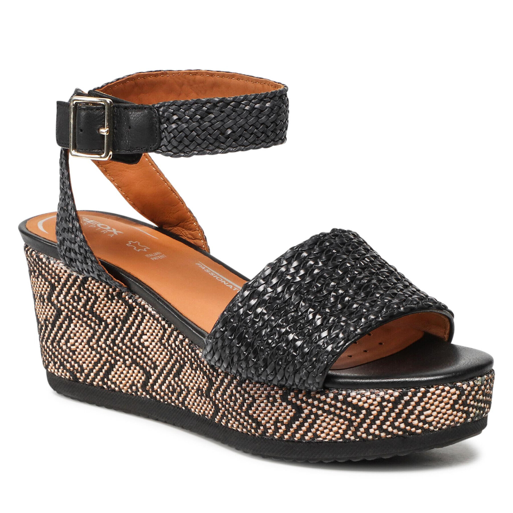 Geox Сандали D Lipari D D25SMD 05485 C9999 Черен - Pepit.bg