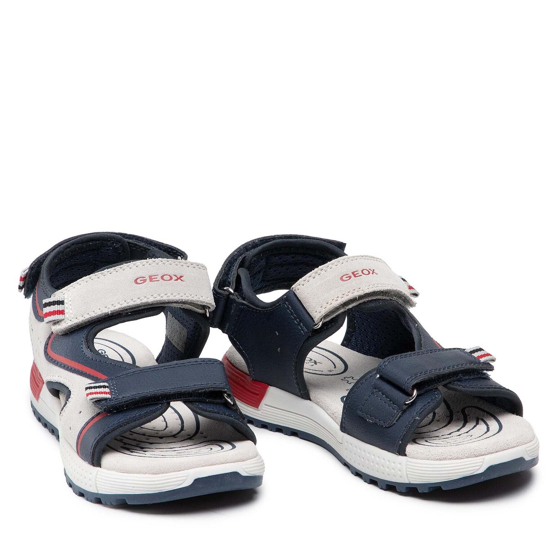 Geox Сандали J S. Alben B. A J25AVA 022BC C1297 D Сив - Pepit.bg