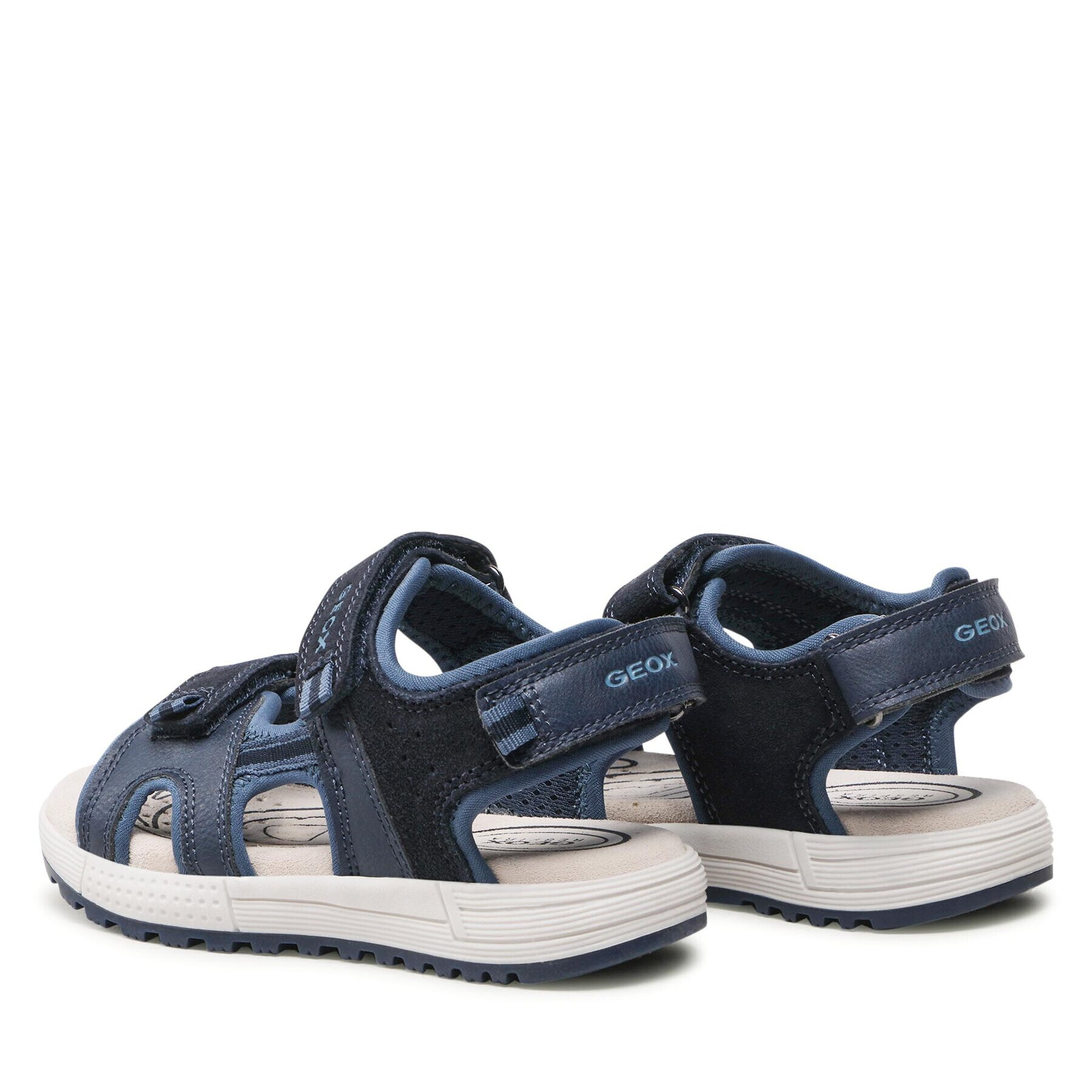 Geox Сандали J Sandal Alben Boy J35AVA01522C0700 S Тъмносин - Pepit.bg