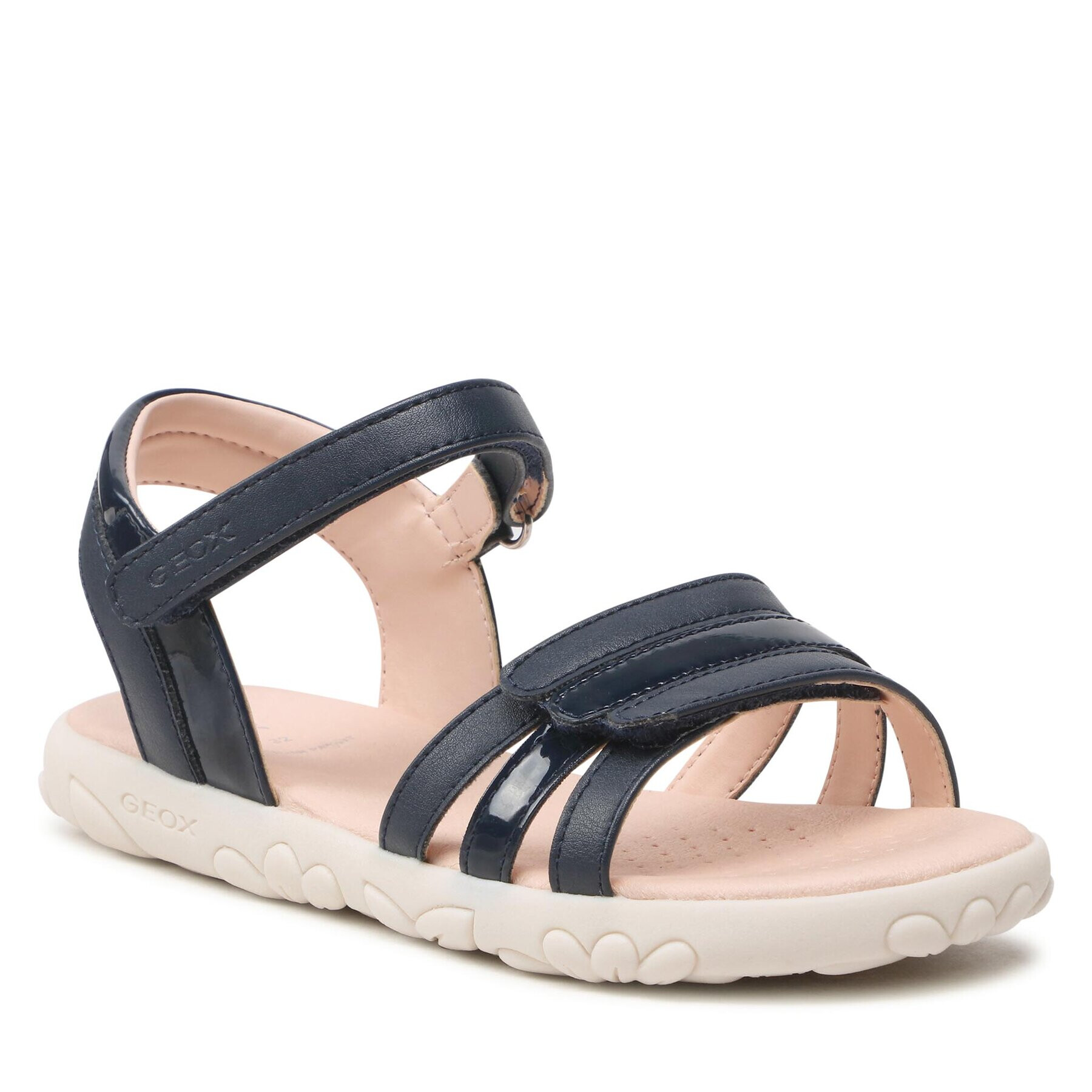 Geox Сандали J Sandal Haiti Girl J258ZA054AJC4064 D Тъмносин - Pepit.bg