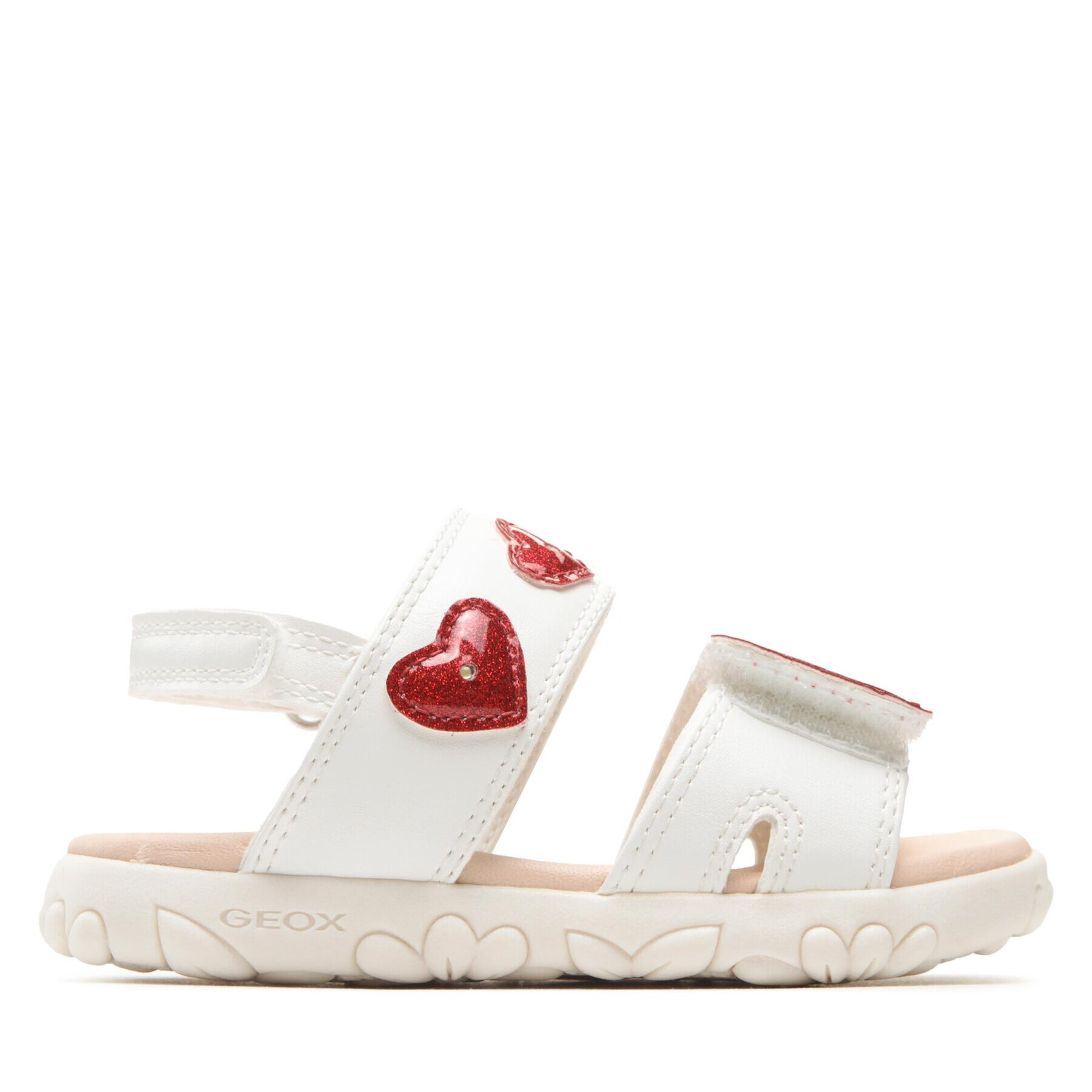 Geox Сандали J Sandal Haiti Girl J358ZB0BCKCC0050 M Бял - Pepit.bg