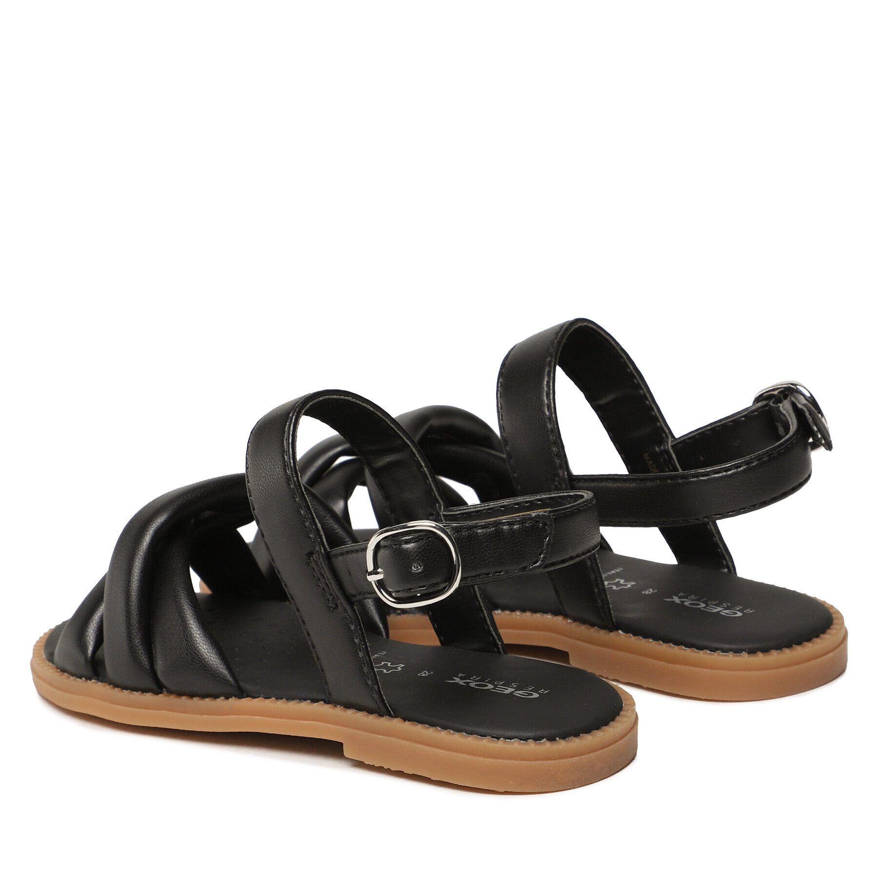 Geox Сандали J Sandal Karly Girl J3535C000KBC9999 S Черен - Pepit.bg