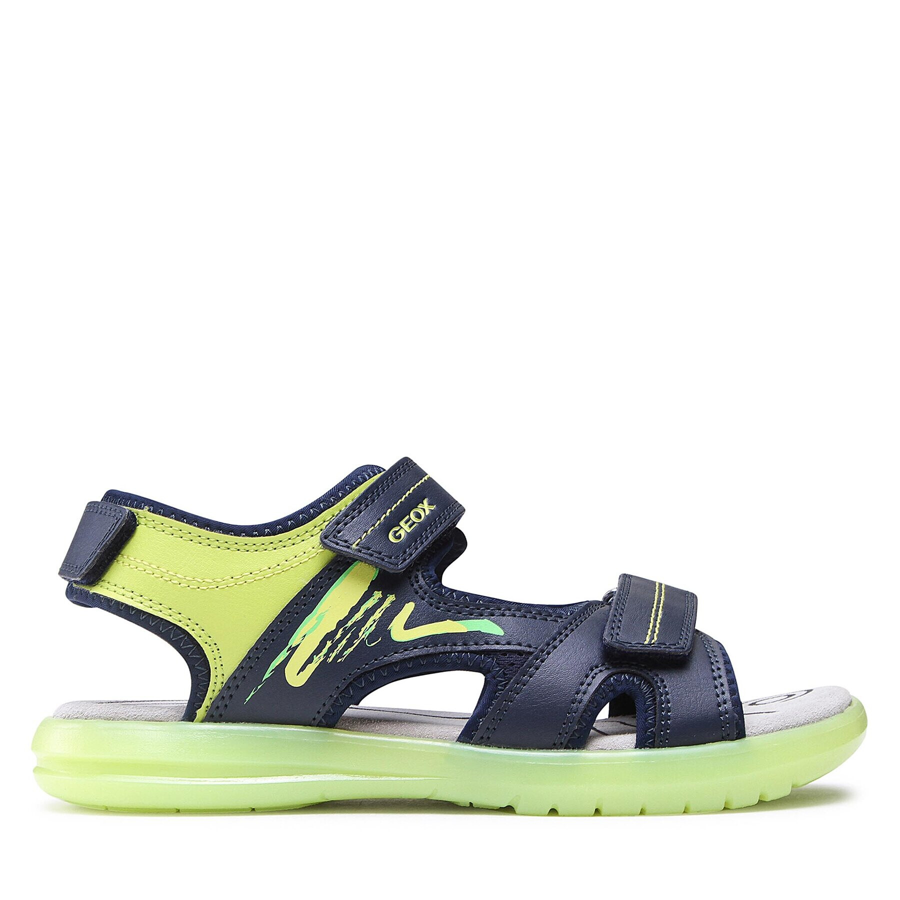 Geox Сандали J Sandal Maratea Boy J15DRD014BCCF43S D Тъмносин - Pepit.bg