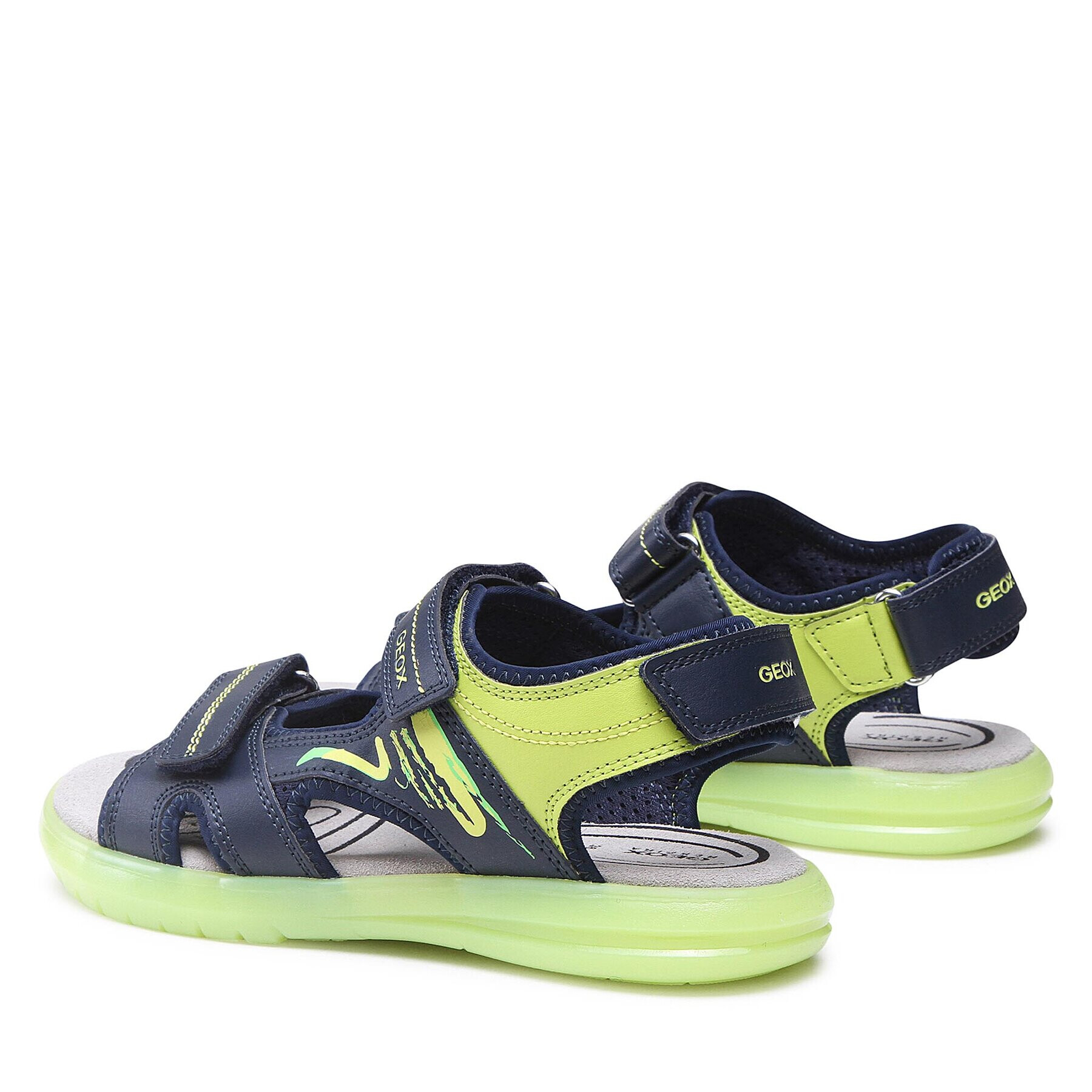 Geox Сандали J Sandal Maratea Boy J15DRD014BCCF43S D Тъмносин - Pepit.bg