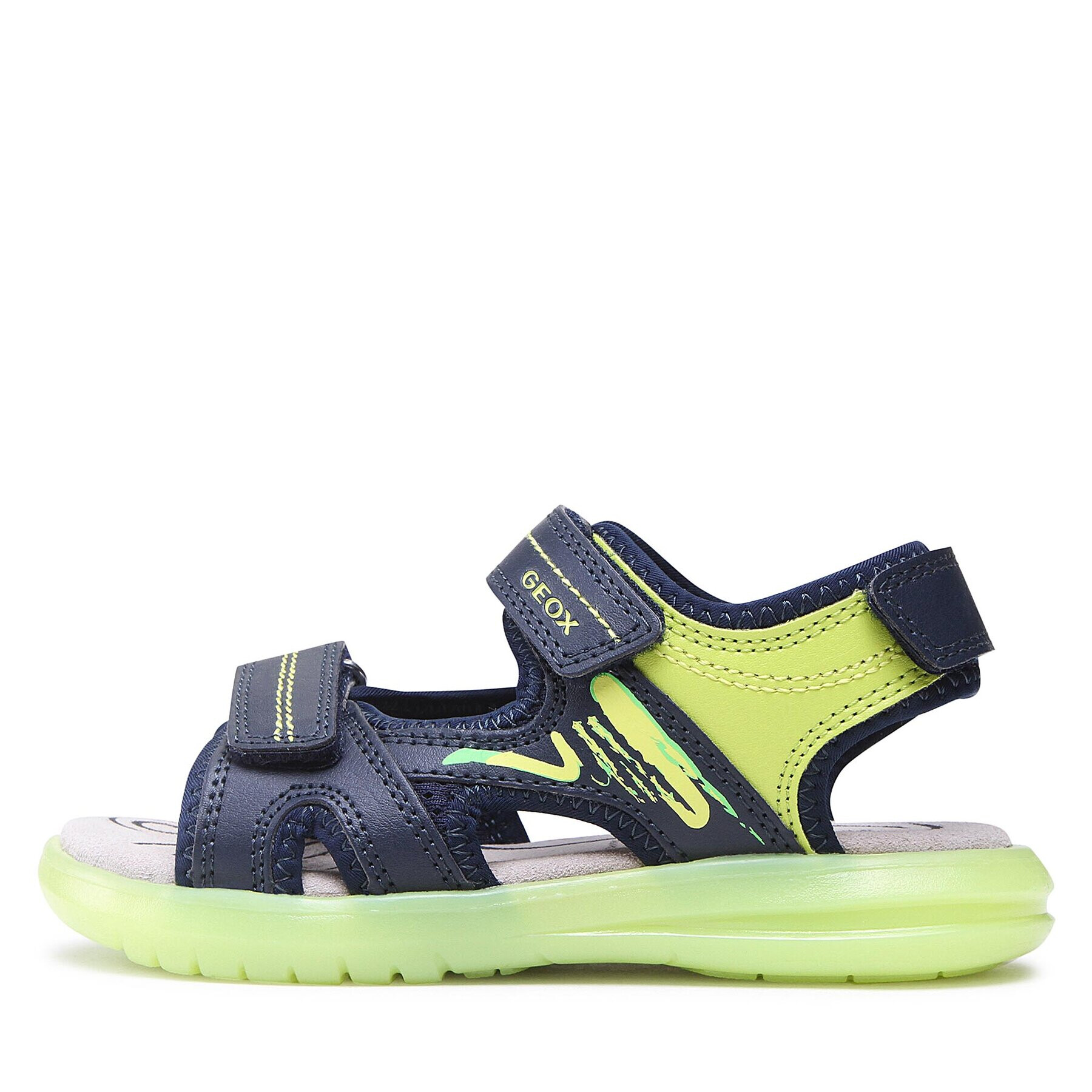 Geox Сандали J Sandal Maratea Boy J15DRD014BCCF43S S Тъмносин - Pepit.bg