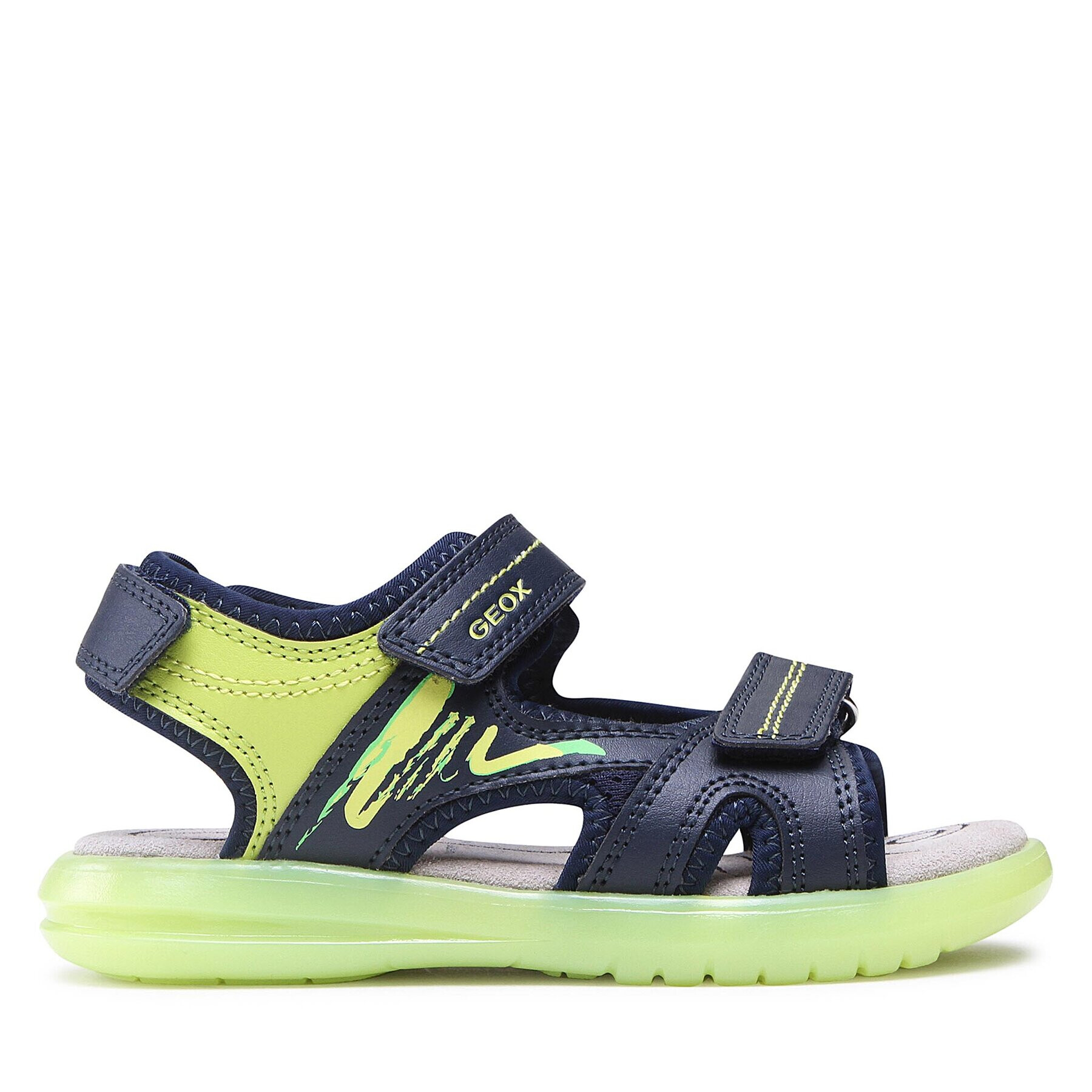 Geox Сандали J Sandal Maratea Boy J15DRD014BCCF43S S Тъмносин - Pepit.bg