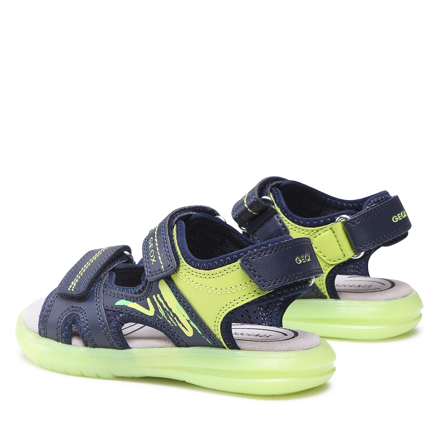 Geox Сандали J Sandal Maratea Boy J15DRD014BCCF43S S Тъмносин - Pepit.bg