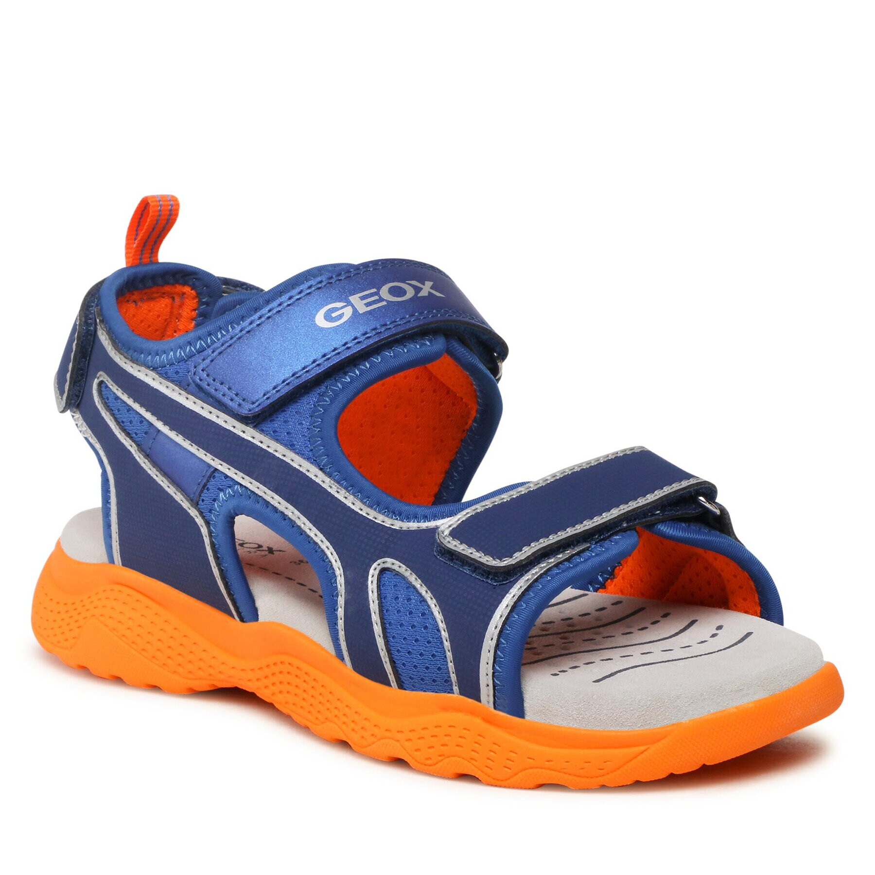 Geox Сандали J Sandal Splush Boy J35GPA014CEC0685 D Тъмносин - Pepit.bg