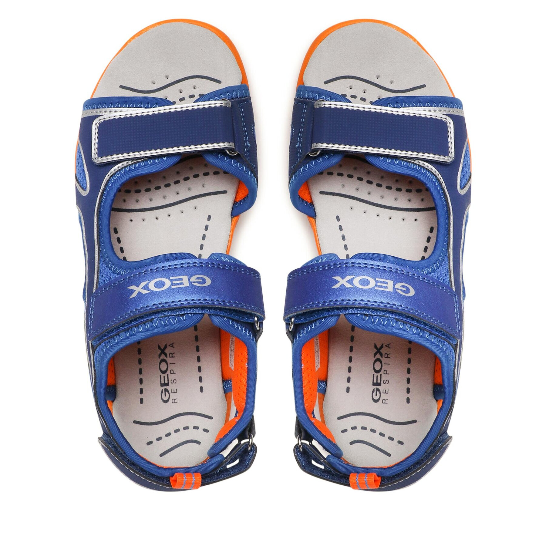 Geox Сандали J Sandal Splush Boy J35GPA014CEC0685 D Тъмносин - Pepit.bg