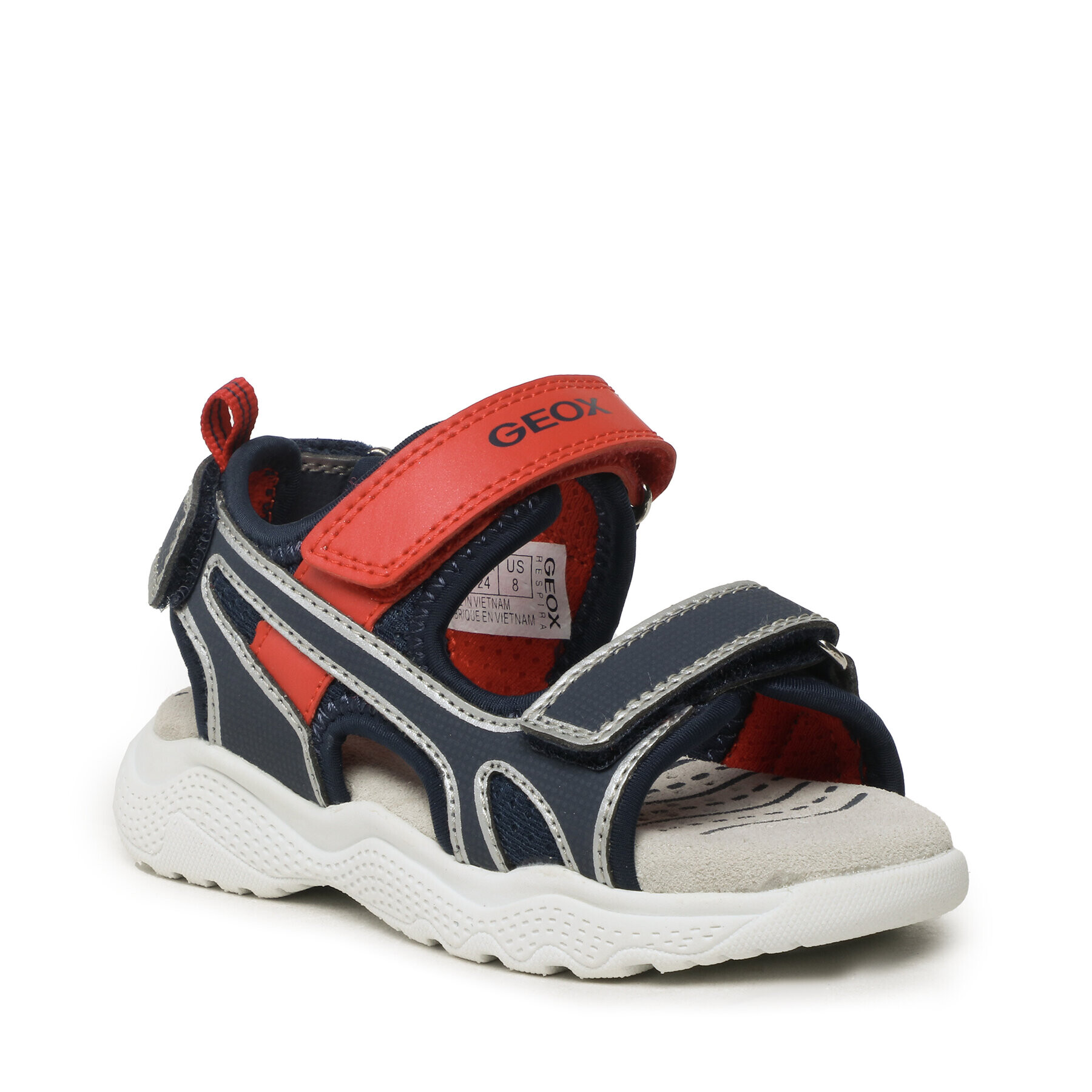 Geox Сандали J Sandal Splush Boy J35GPA014CEC0735 M Цветен - Pepit.bg