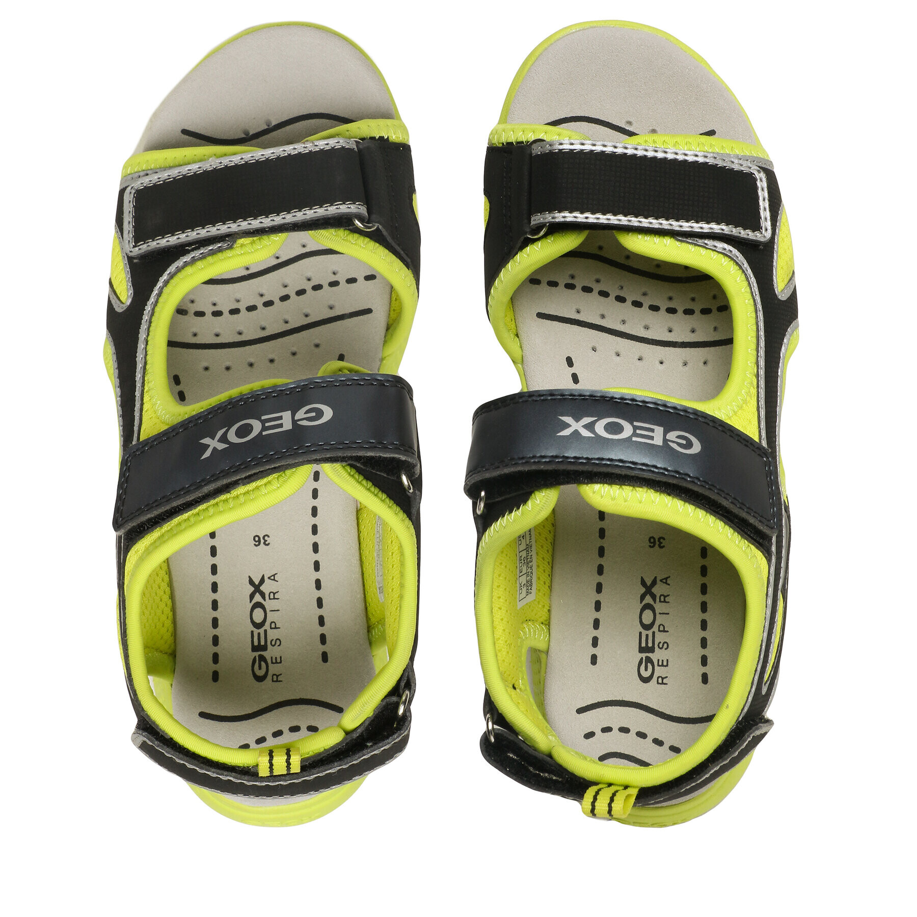 Geox Сандали J Sandal Splush Boy J35GPA014CEC3707 D Зелен - Pepit.bg