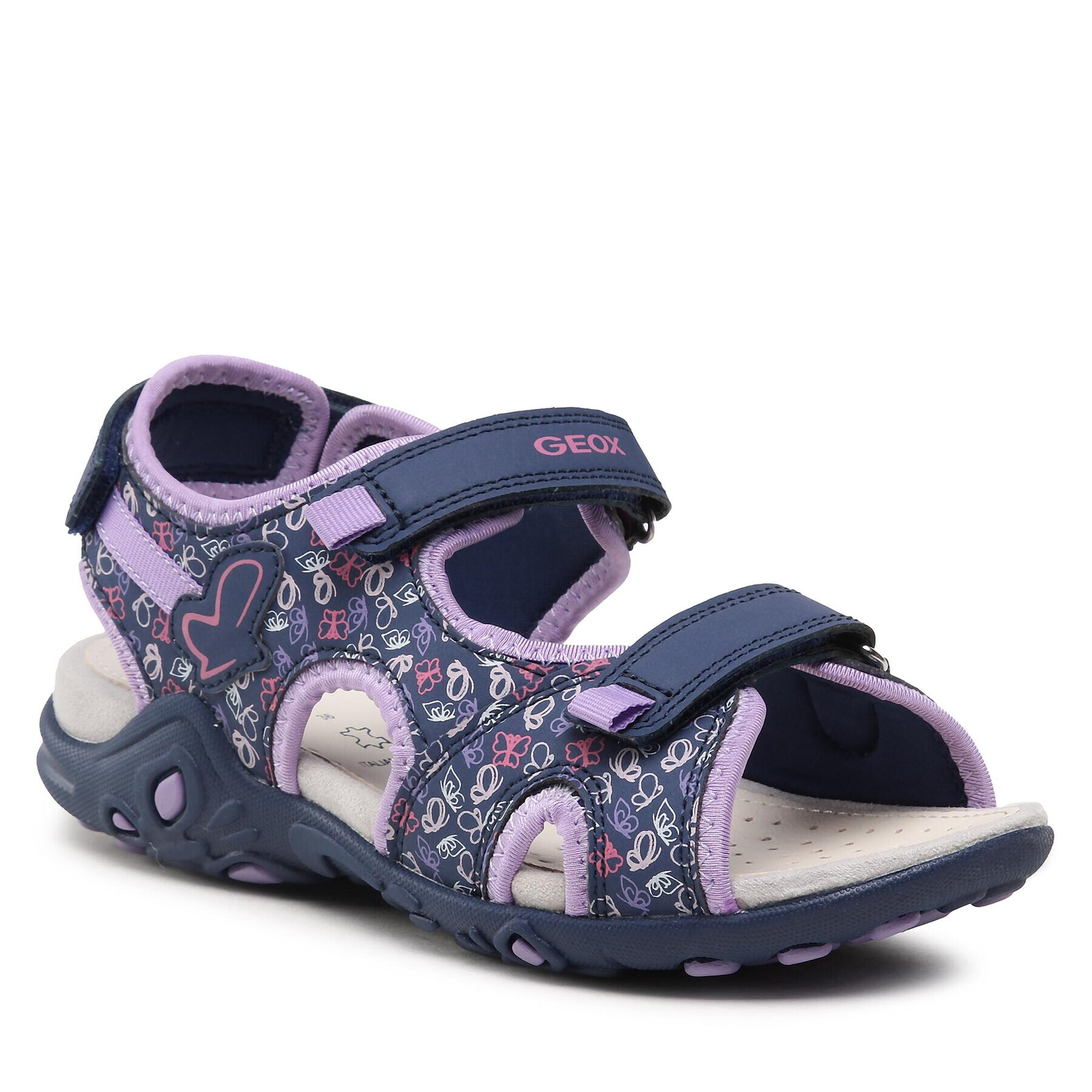 Geox Сандали J Sandal Whinberry G J35GRD0CE15CF48E D Тъмносин - Pepit.bg