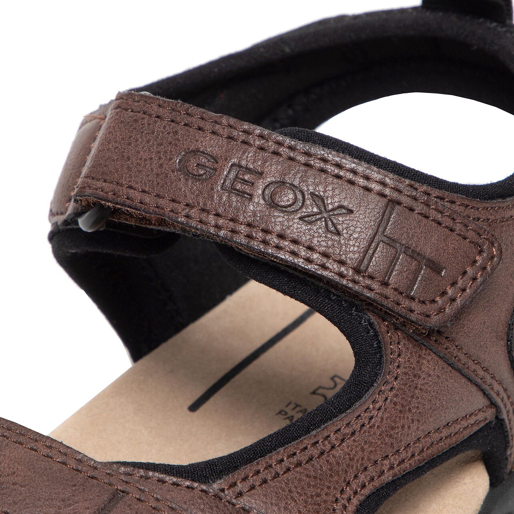 Geox Сандали U S.Strada A U4224A 000ME C6009 Кафяв - Pepit.bg