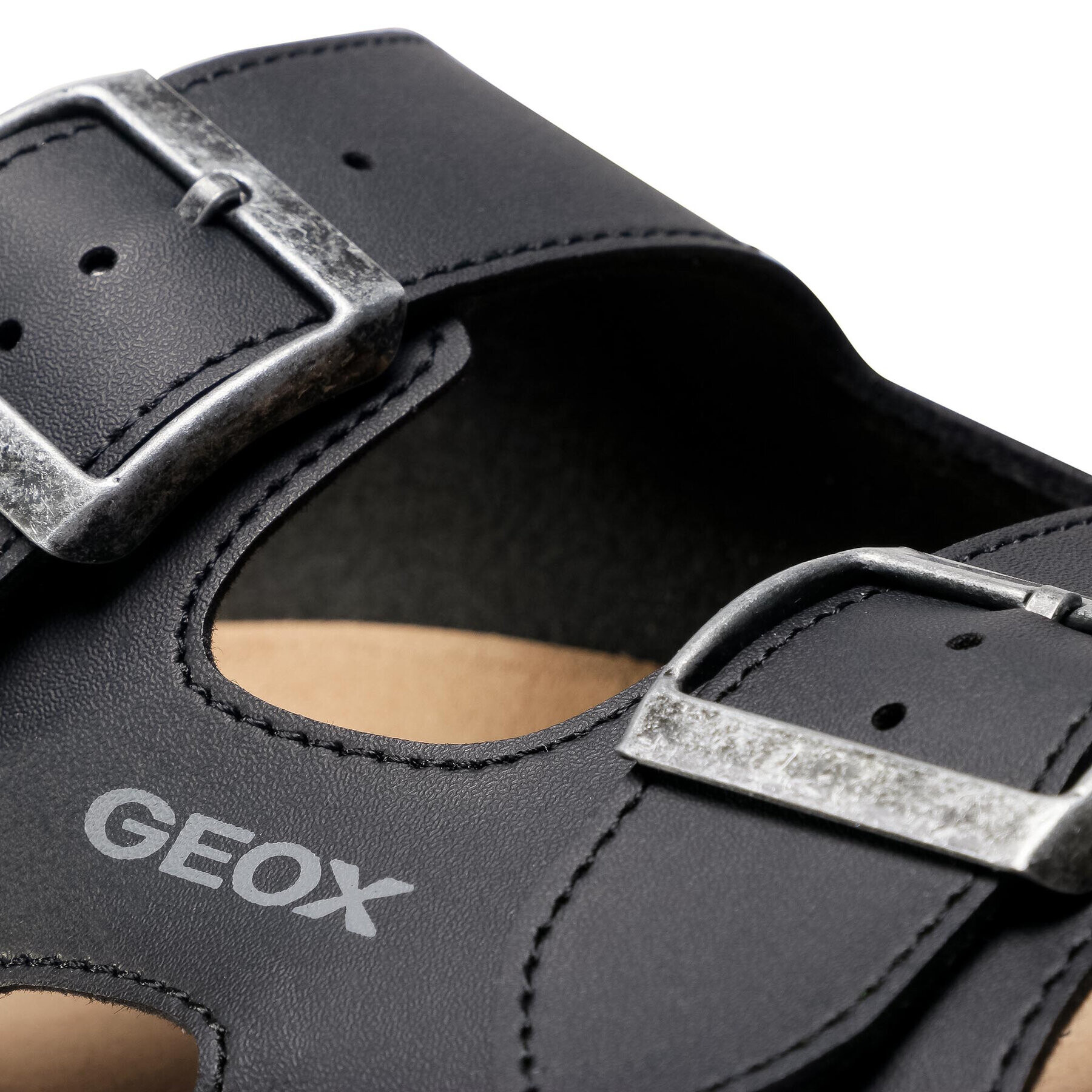 Geox Сандали U Sandal Ghita B U029VB 000BC C9999 Черен - Pepit.bg