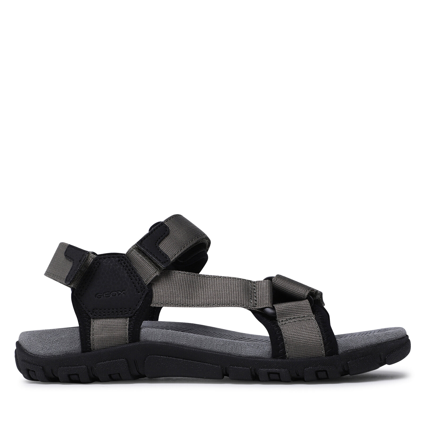 Geox Сандали Uomo Sandal Strada U3524A00011C3009 Каки - Pepit.bg