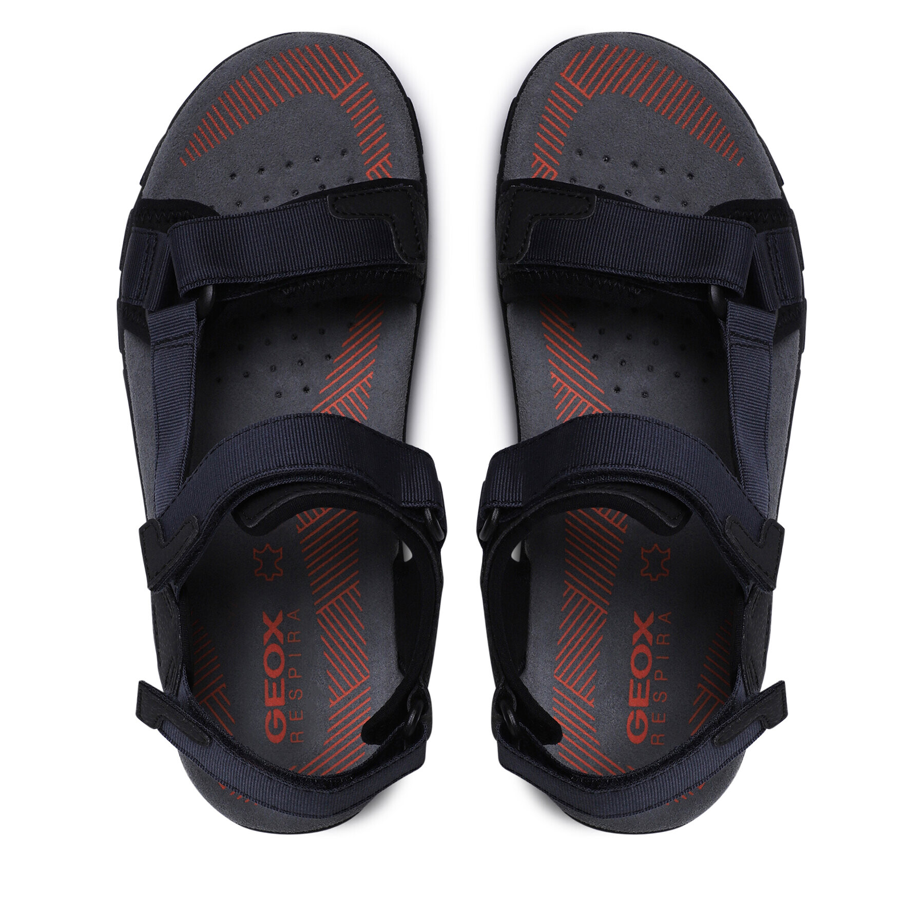 Geox Сандали Uomo Sandal Strada U3524A00011C4002 Тъмносин - Pepit.bg