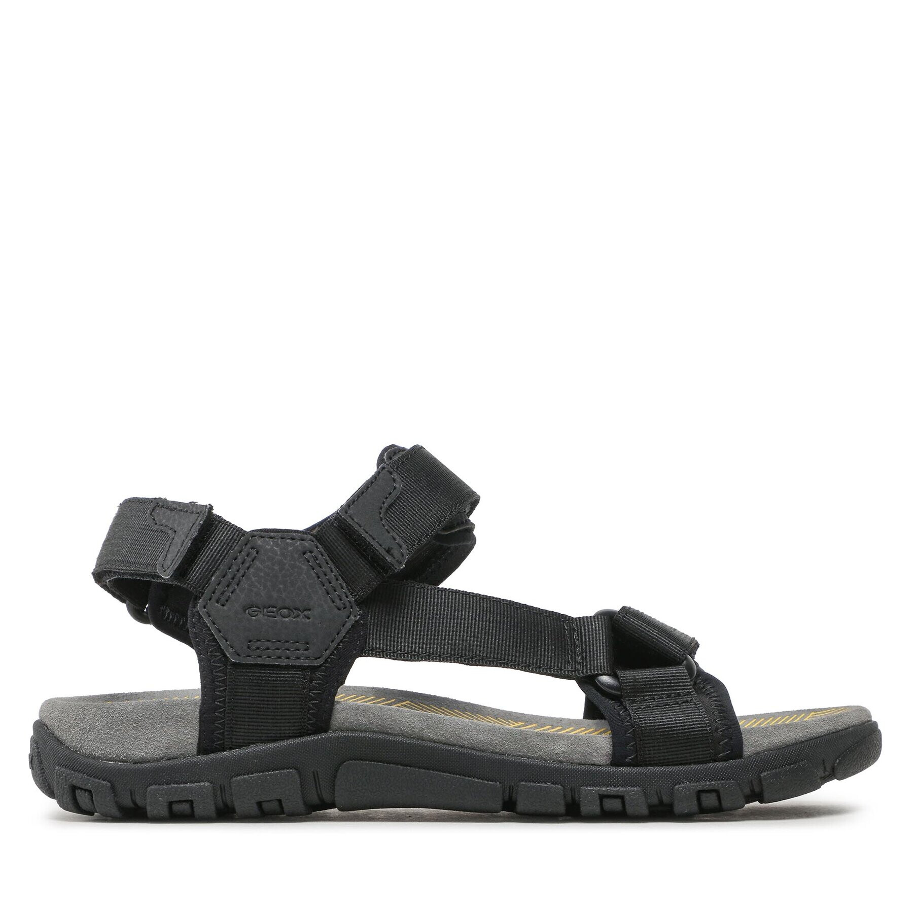 Geox Сандали Uomo Sandal Strada U3524A00011C9999 Черен - Pepit.bg