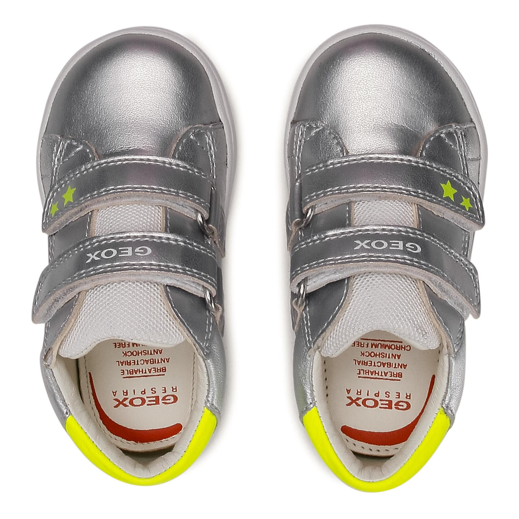 Geox Сникърси B Biglia G C B044CC 0Y2BC C0598 Сребрист - Pepit.bg