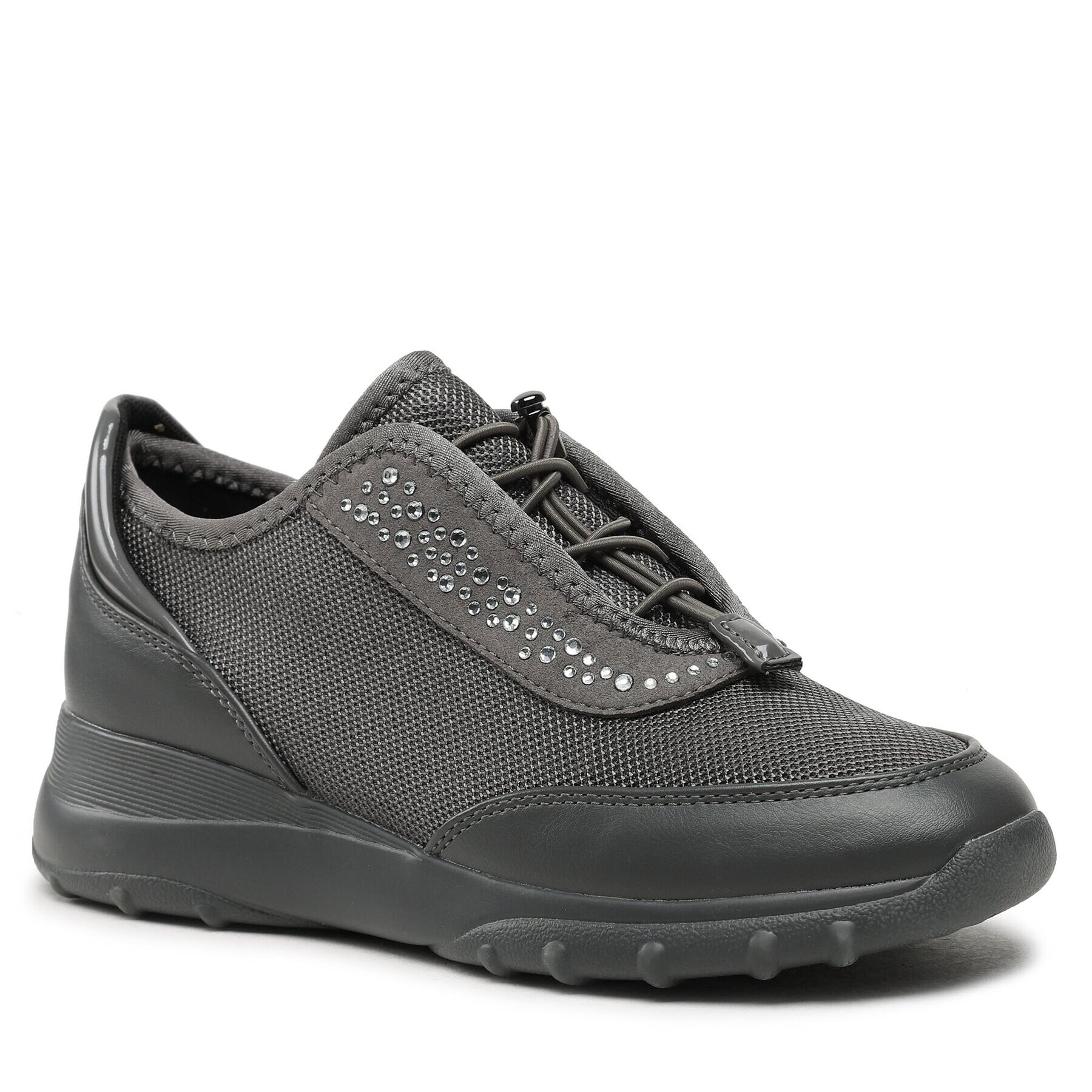 Geox Сникърси D Alleniee D35LPC 01454 C9371 Сив - Pepit.bg