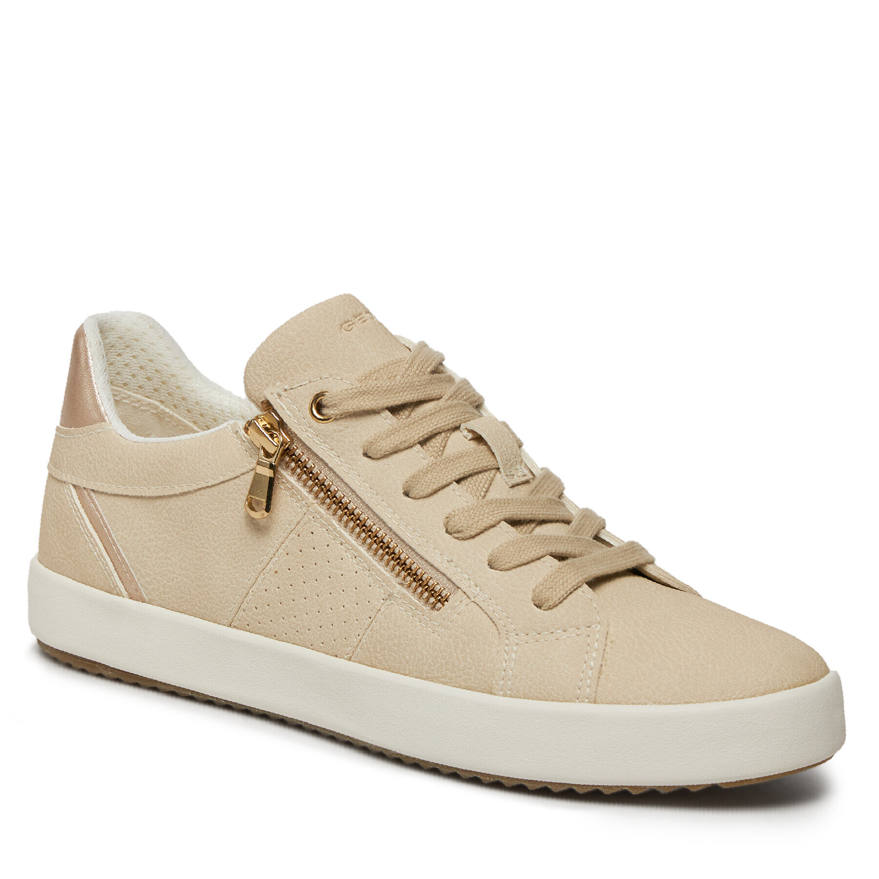 Geox Сникърси D Blomiee D366HE 0EKNF C1Q2L Бял - Pepit.bg