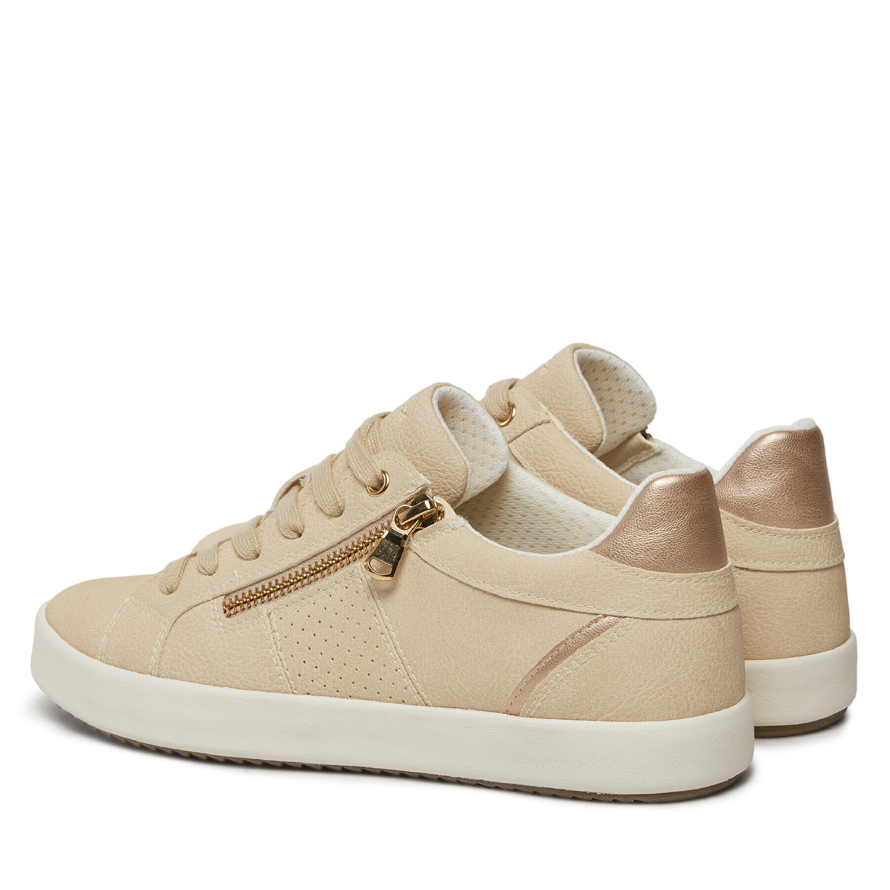 Geox Сникърси D Blomiee D366HE 0EKNF C1Q2L Бял - Pepit.bg