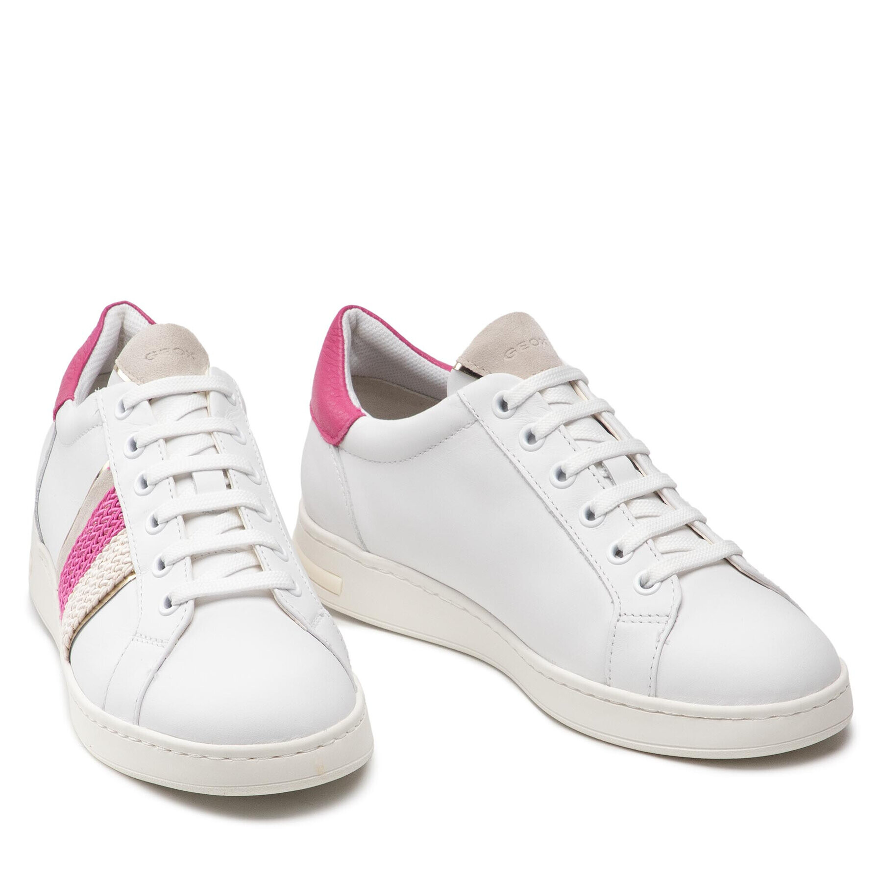 Geox Сникърси D Jaysen C D251BC 08521 C0563 Бял - Pepit.bg