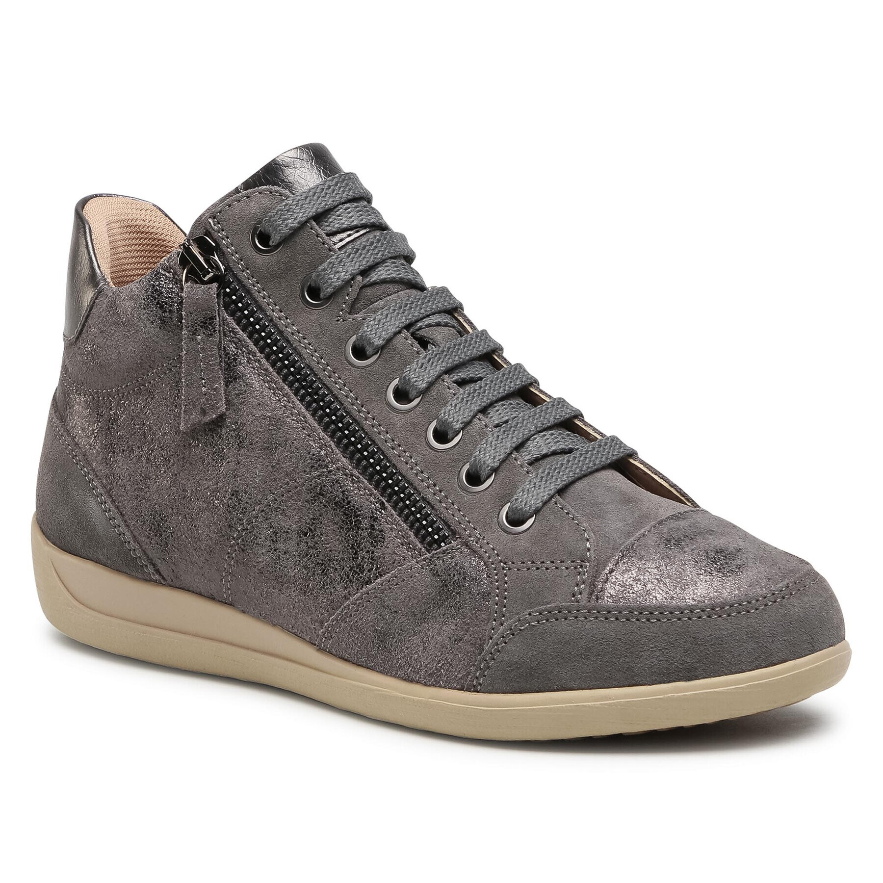 Geox Сникърси D Myria D D0468D 0VI22 C9017 Сив - Pepit.bg
