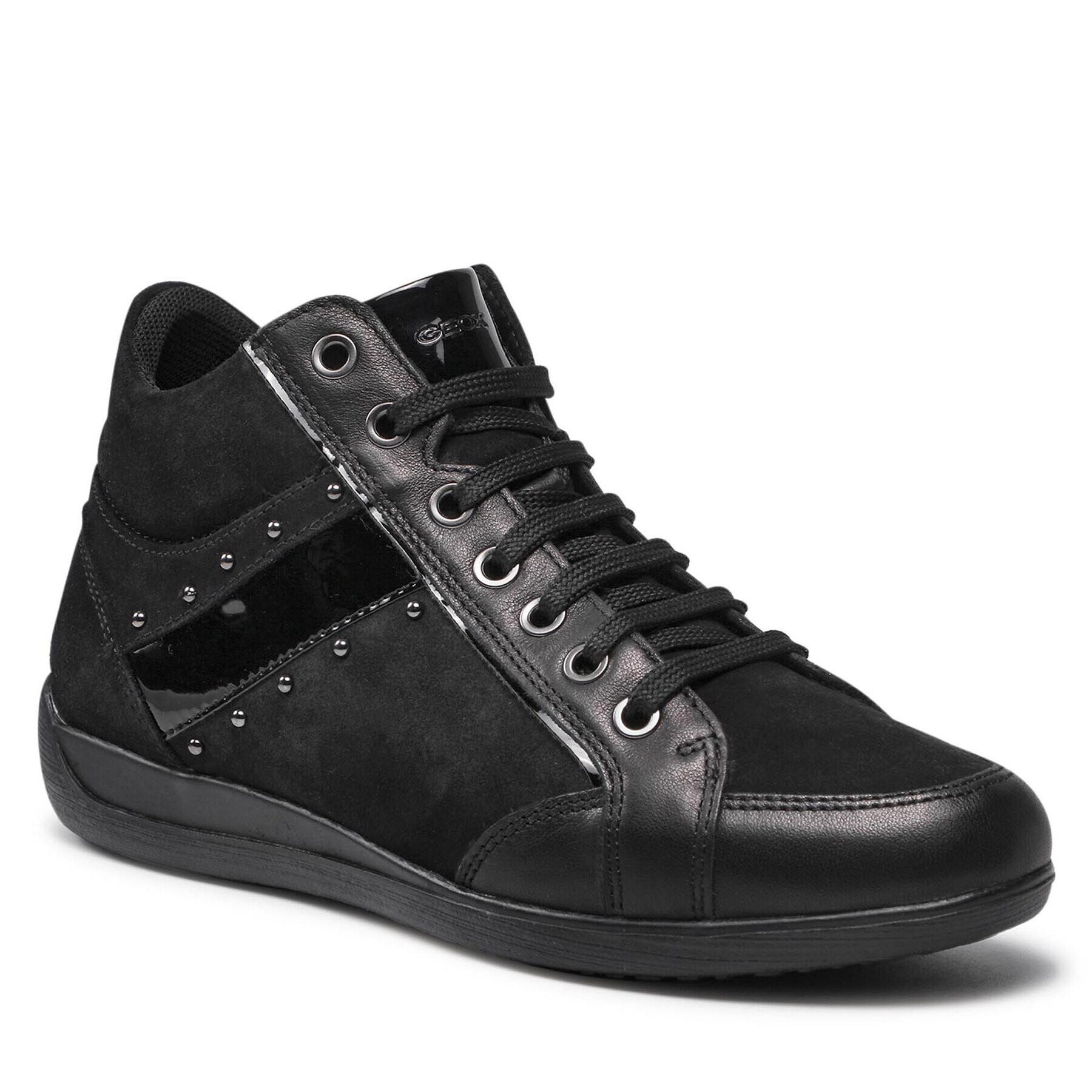 Geox Сникърси D Myria G D0468G 02285 C9997 Черен - Pepit.bg