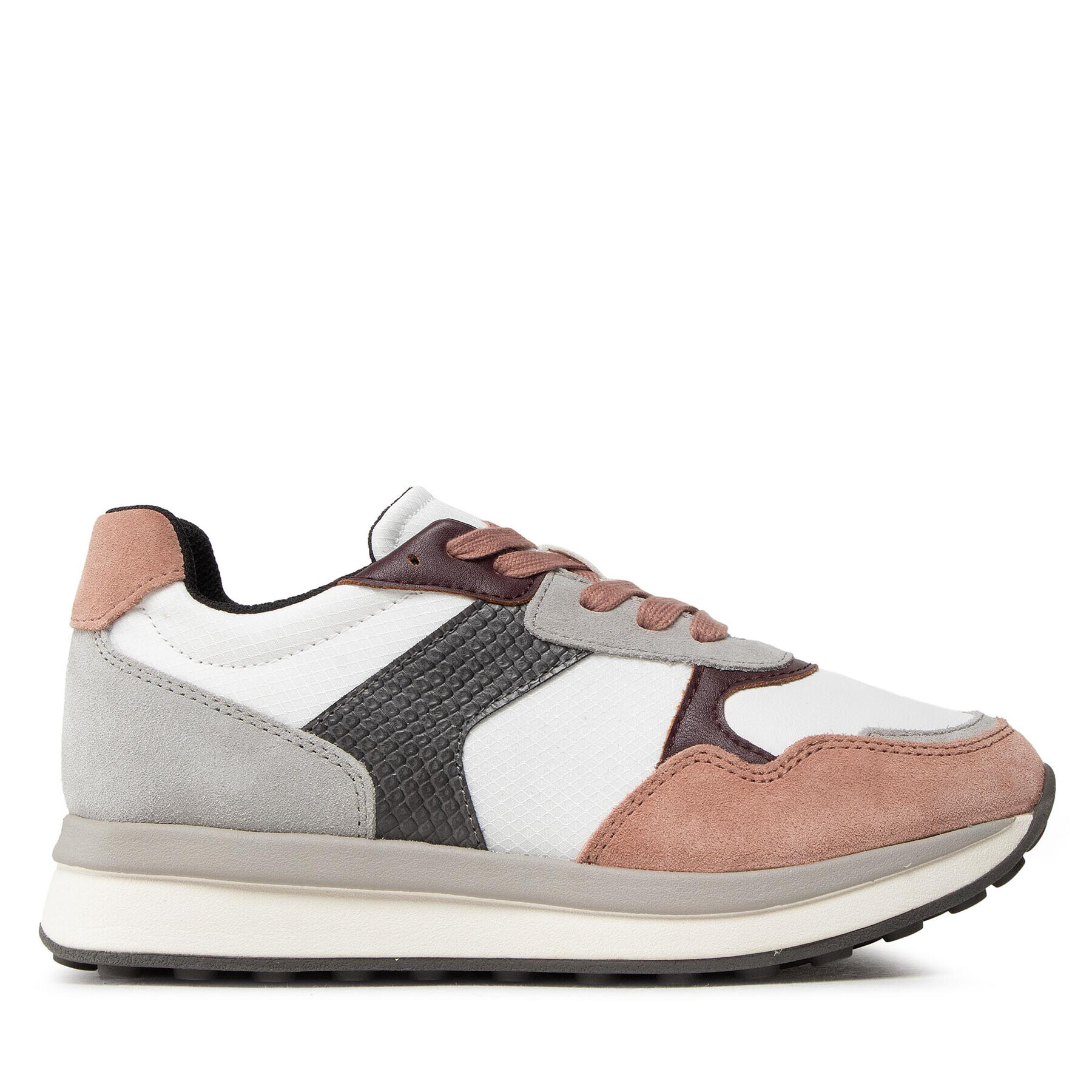 Geox Сникърси D Runntix B D25RRB 0FU22 C1962 Бял - Pepit.bg