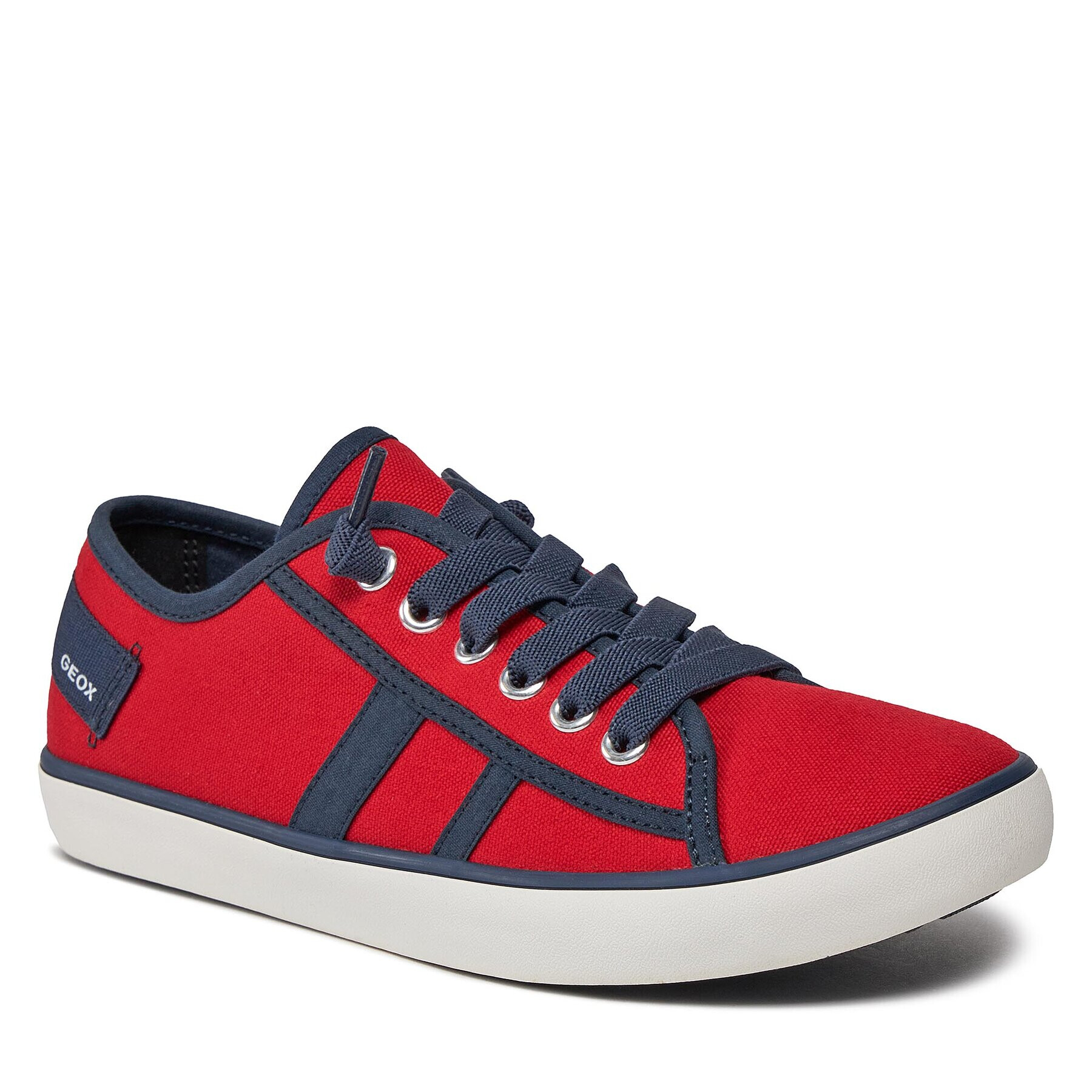 Geox Сникърси J Gisli Boy J455CA 00010 C7217 D Червен - Pepit.bg
