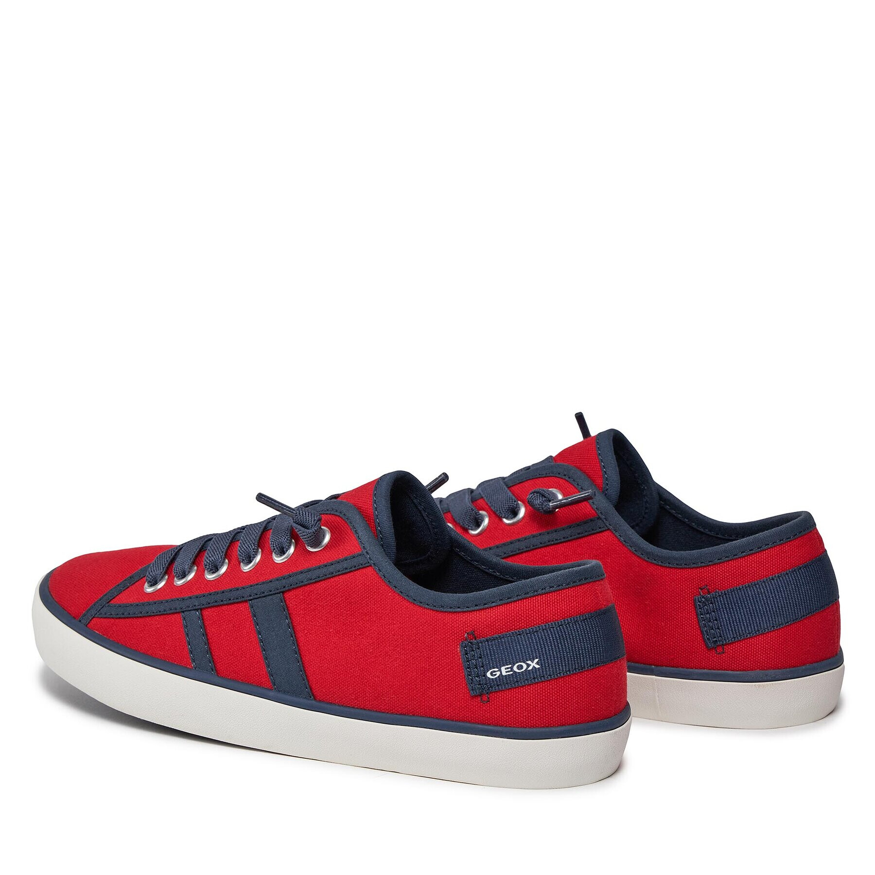 Geox Сникърси J Gisli Boy J455CA 00010 C7217 D Червен - Pepit.bg