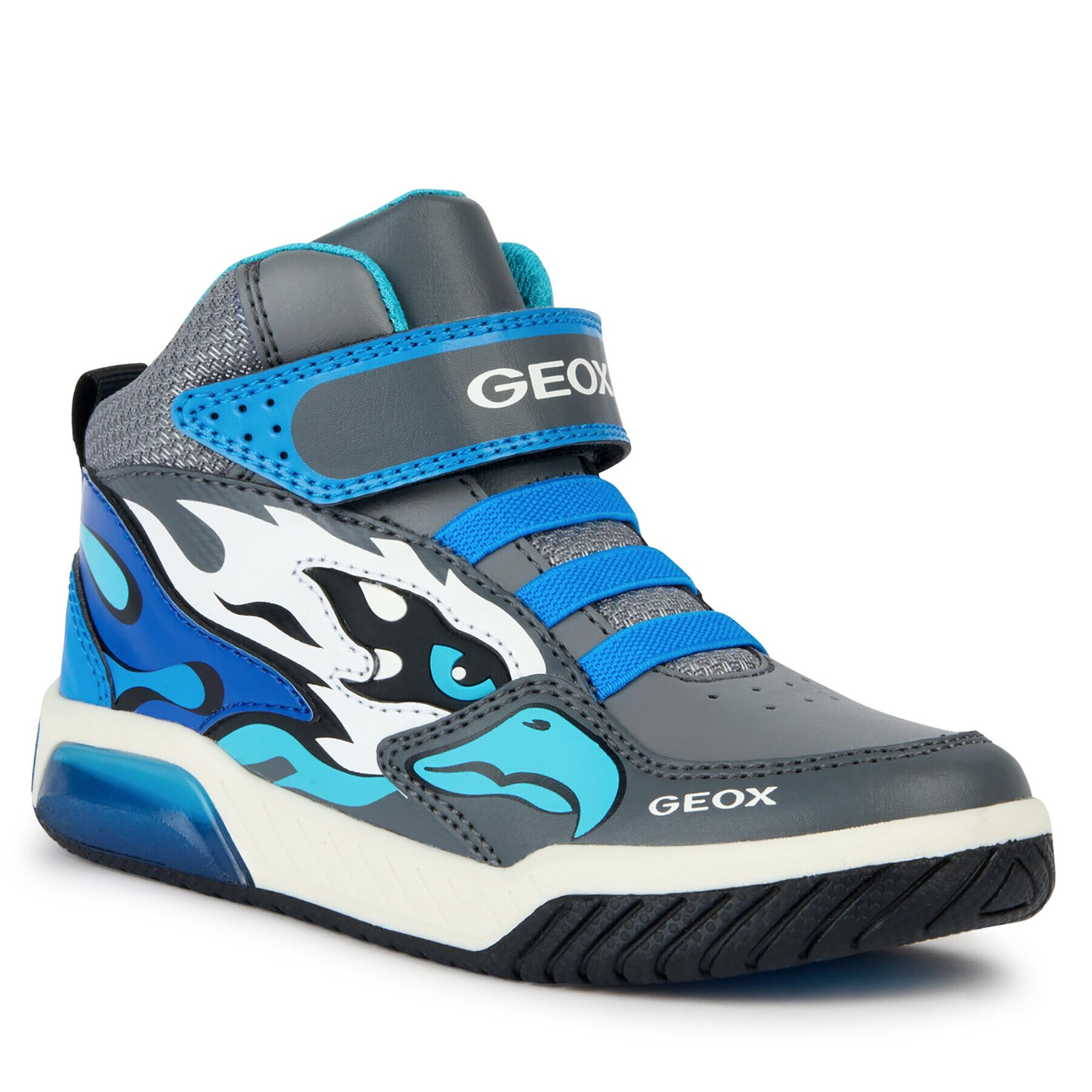 Geox Сникърси J Inek Boy J369CB 0BU11 C0415 D Сив - Pepit.bg