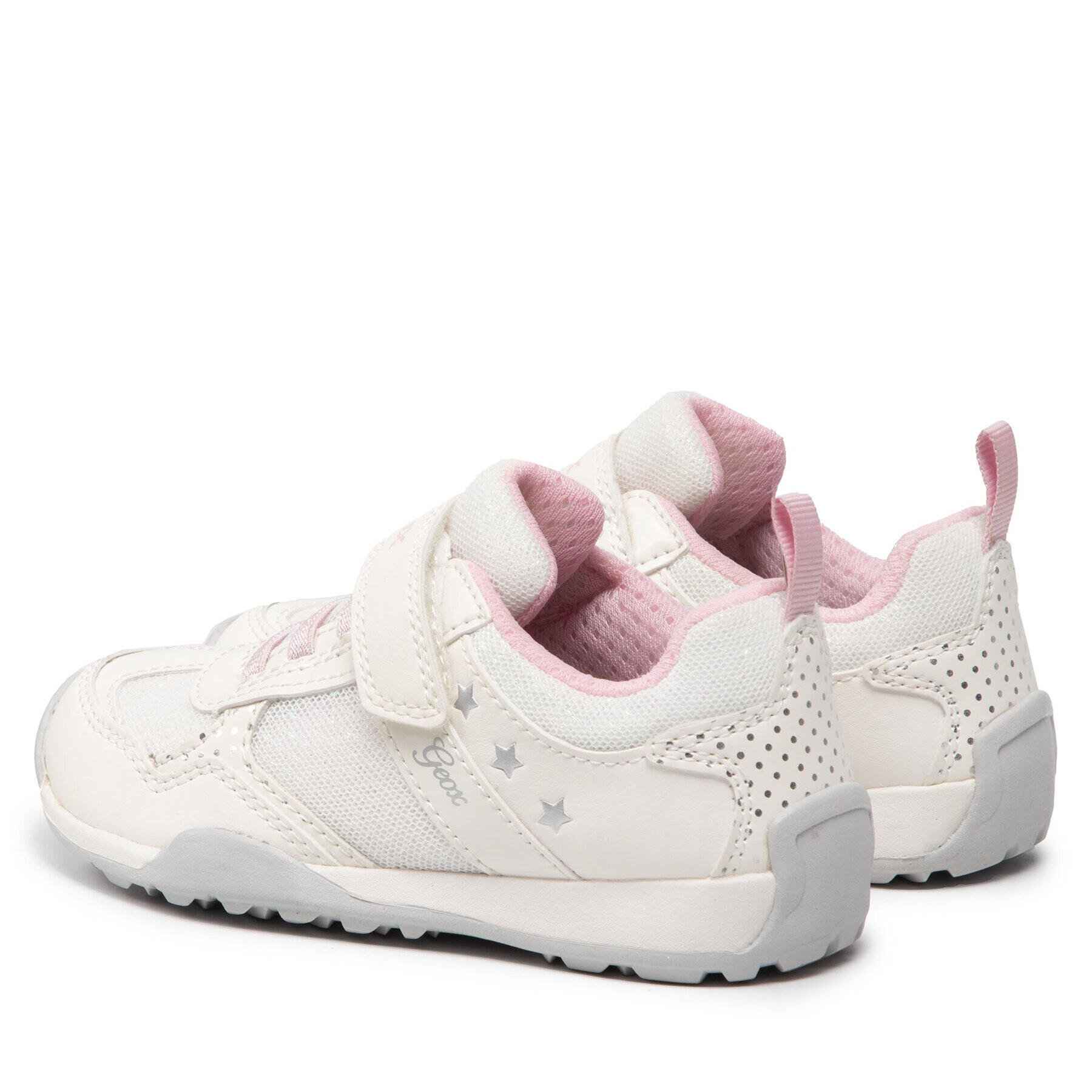 Geox Сникърси J Jocker Plus G. B J25AUB 054GN C0814 M Бял - Pepit.bg