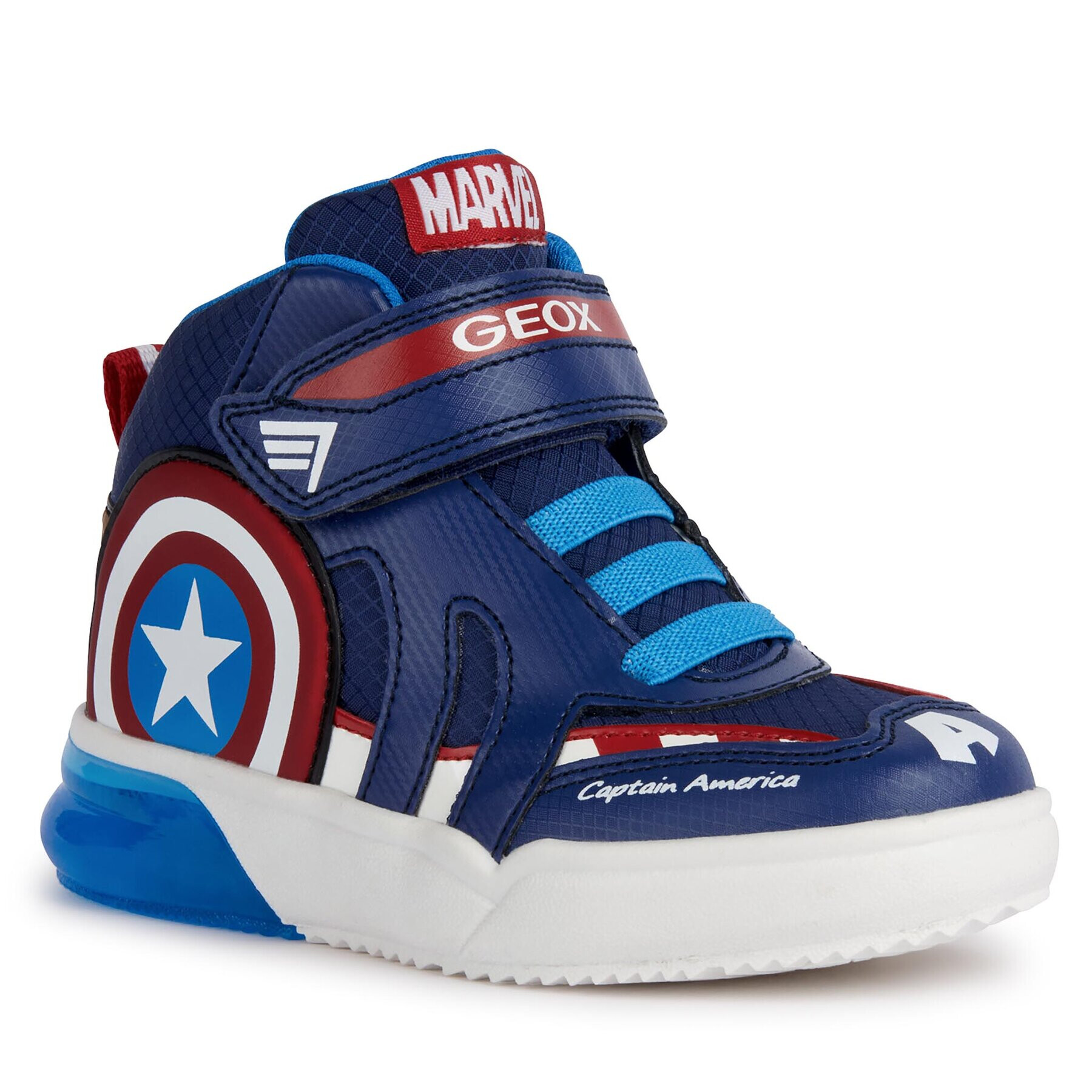 Geox Сникърси MARVEL J Grayjay Boy J369YC 0FU50 C0735 D Тъмносин - Pepit.bg