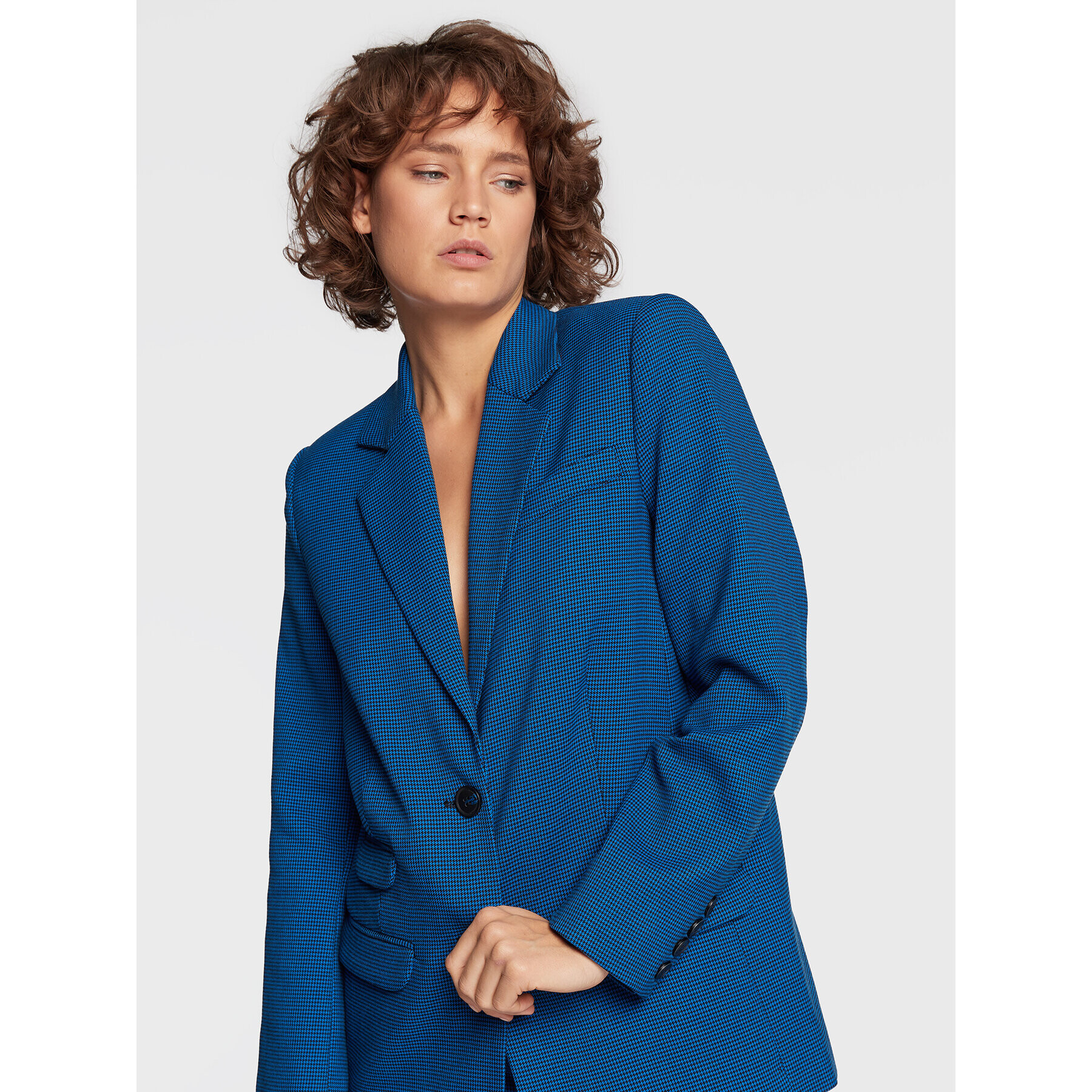 Gestuz Сако Ottavia 10906520 Син Oversize - Pepit.bg