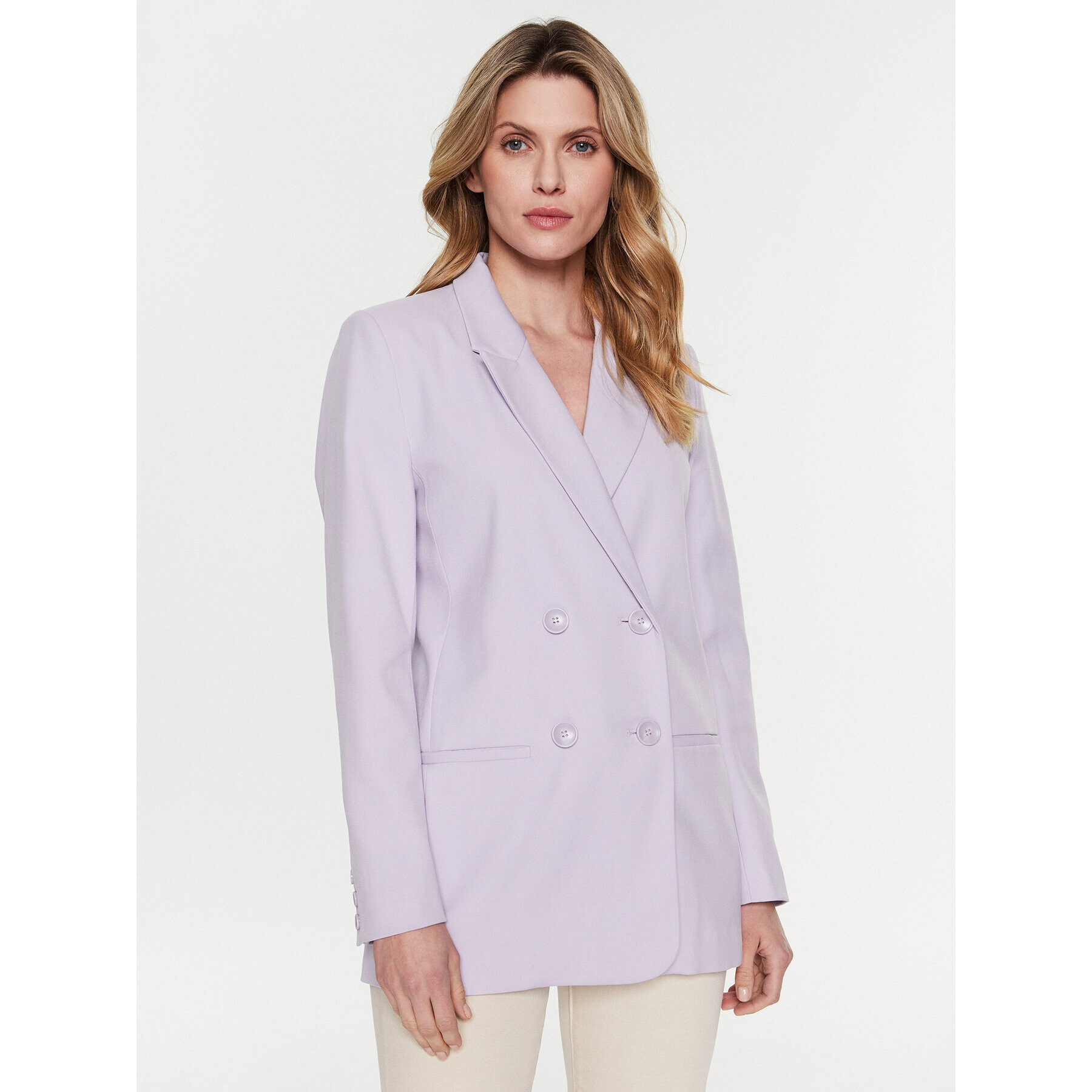 Gestuz Сако Paula 10906812 Виолетов Regular Fit - Pepit.bg