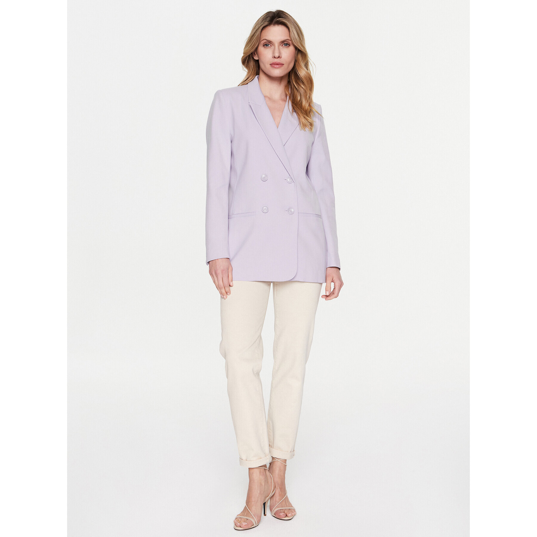 Gestuz Сако Paula 10906812 Виолетов Regular Fit - Pepit.bg
