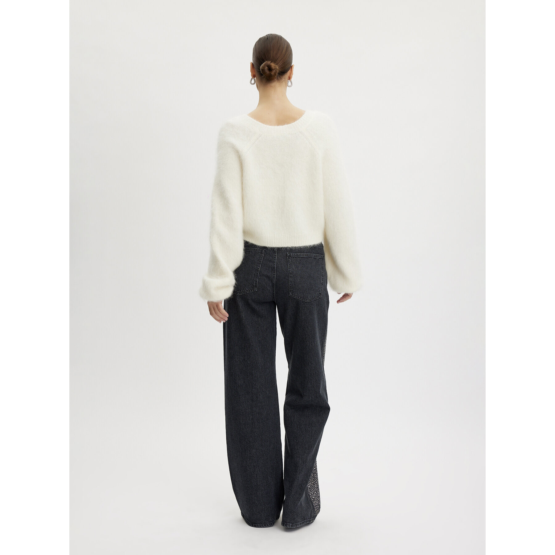 Gestuz Дънки 10908581 Сив Relaxed Fit - Pepit.bg