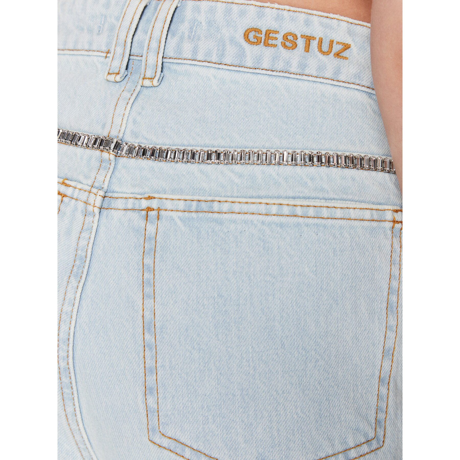 Gestuz Дънки Calia 10906913 Син Straight Fit - Pepit.bg