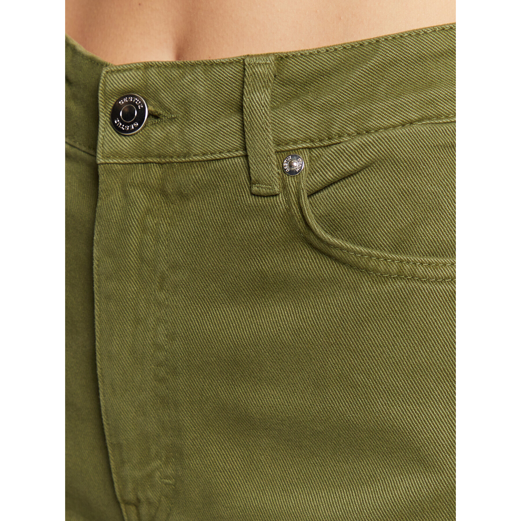 Gestuz Дънки Elma 10905770 Зелен Regular Fit - Pepit.bg