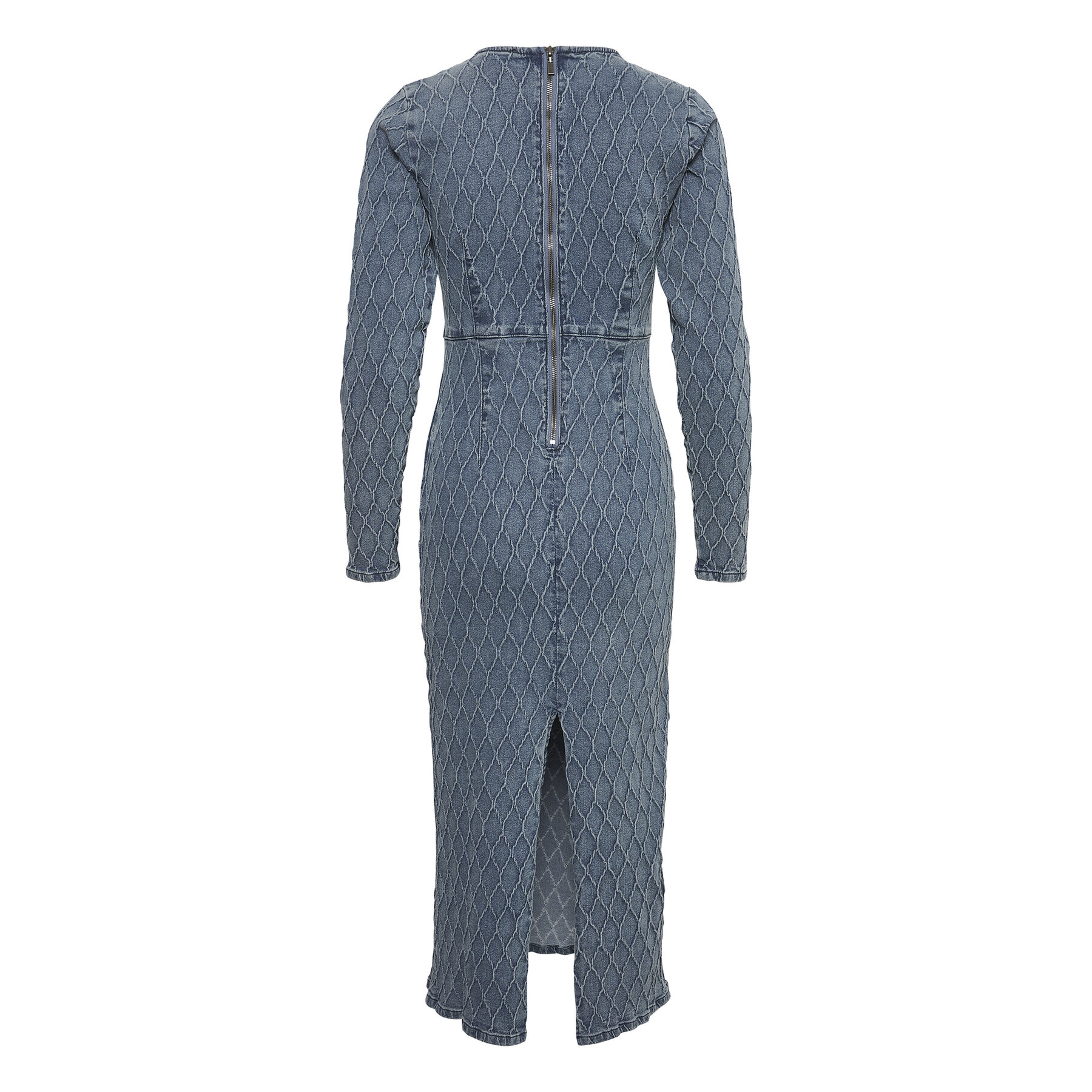 Gestuz Дънкова рокля 10908290 Син Slim Fit - Pepit.bg