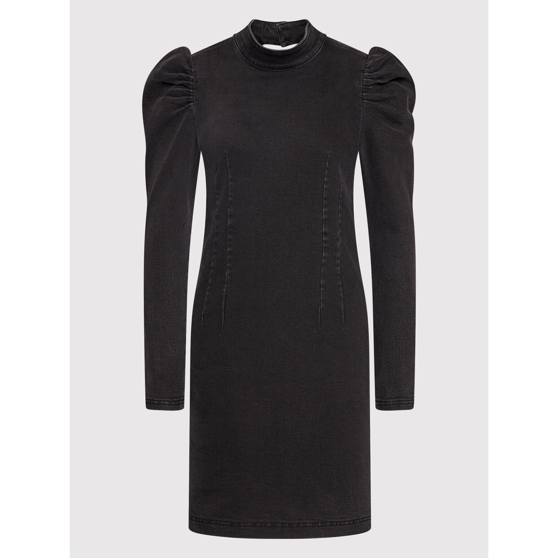 Gestuz Дънкова рокля Gretagz 10905732 Черен Slim Fit - Pepit.bg