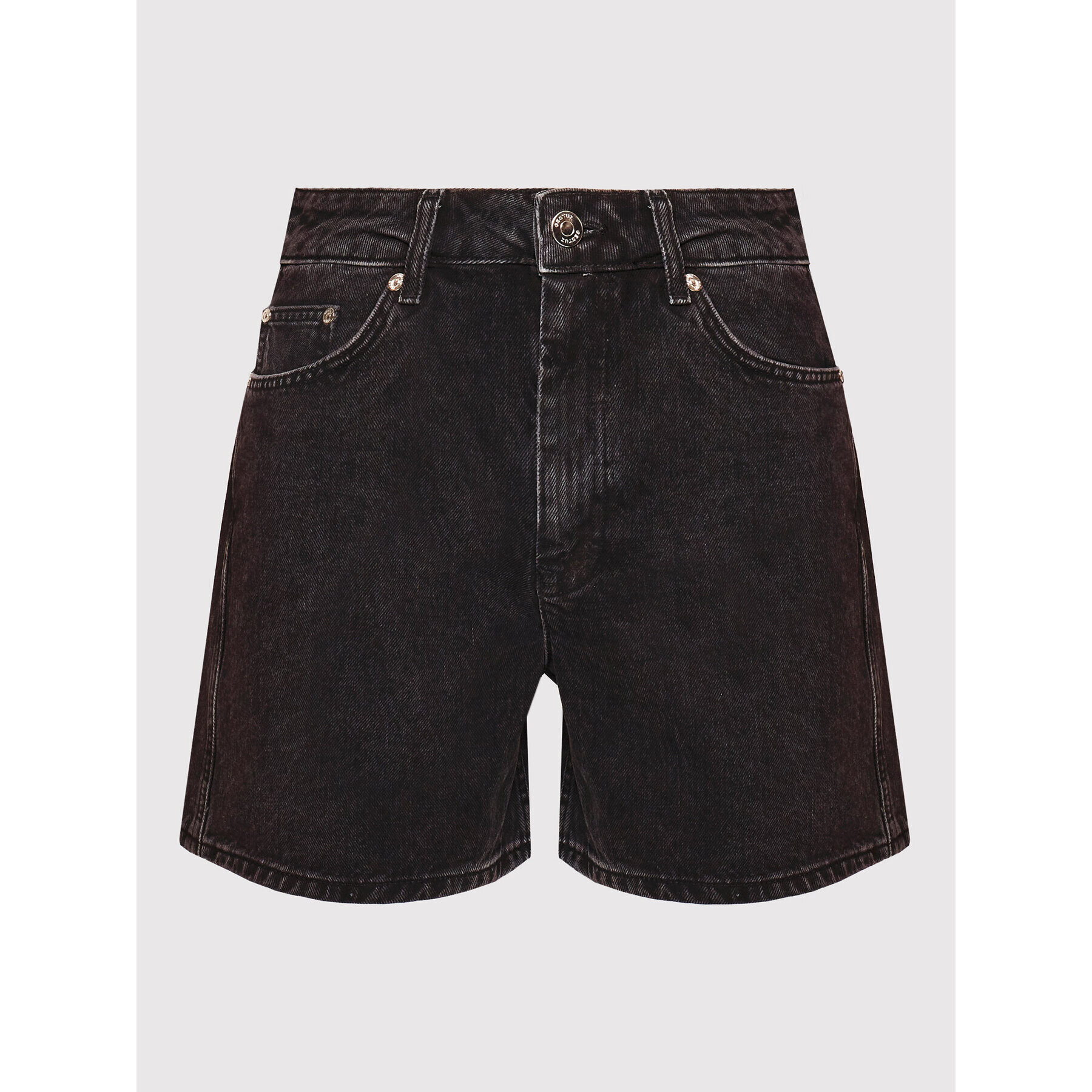 Gestuz Дънкови шорти Denagz 10905926 Черен Regular Fit - Pepit.bg